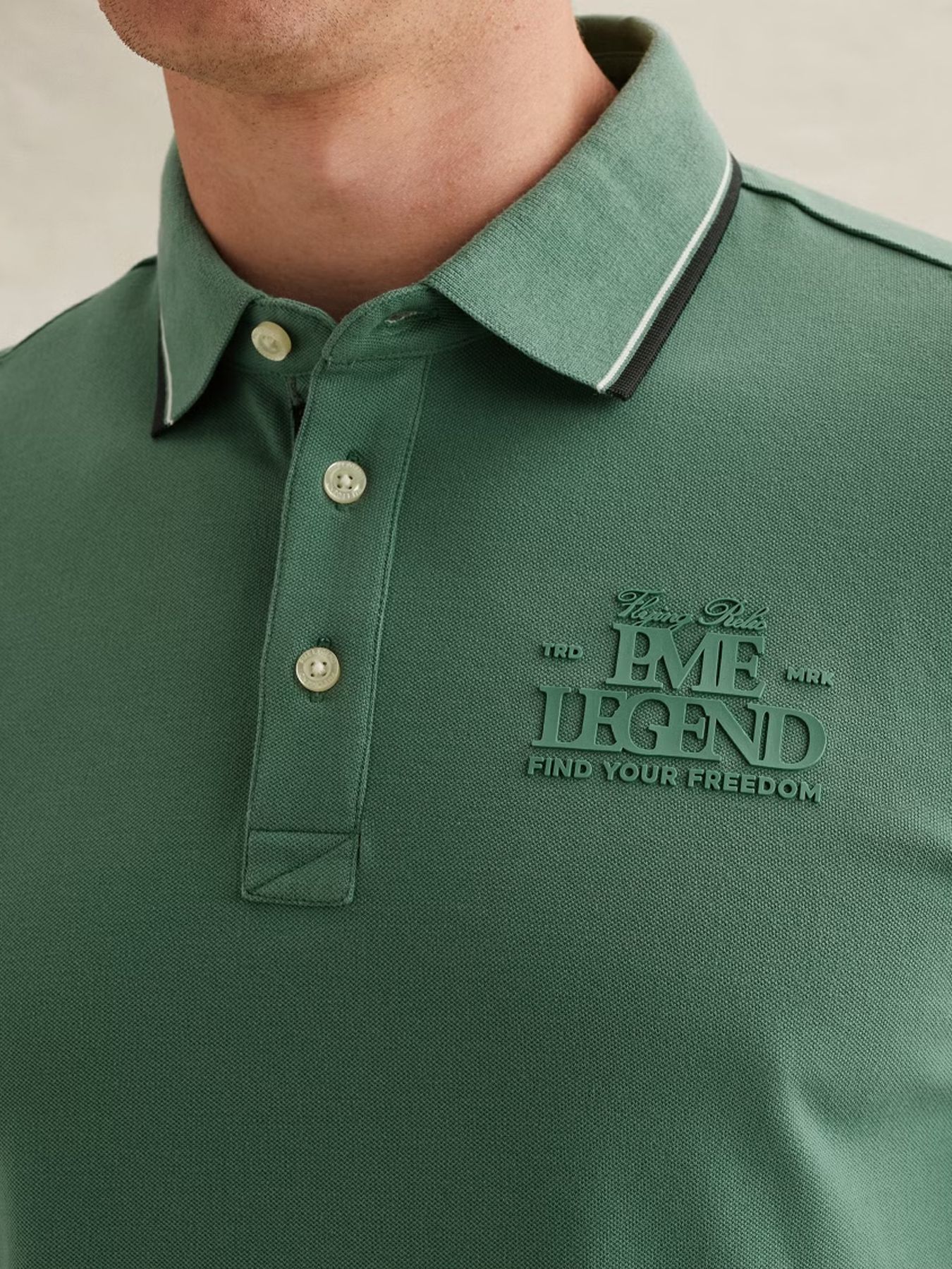 Pme Legend Short sleeve polo stretch pique Deep Sea 2900161448032