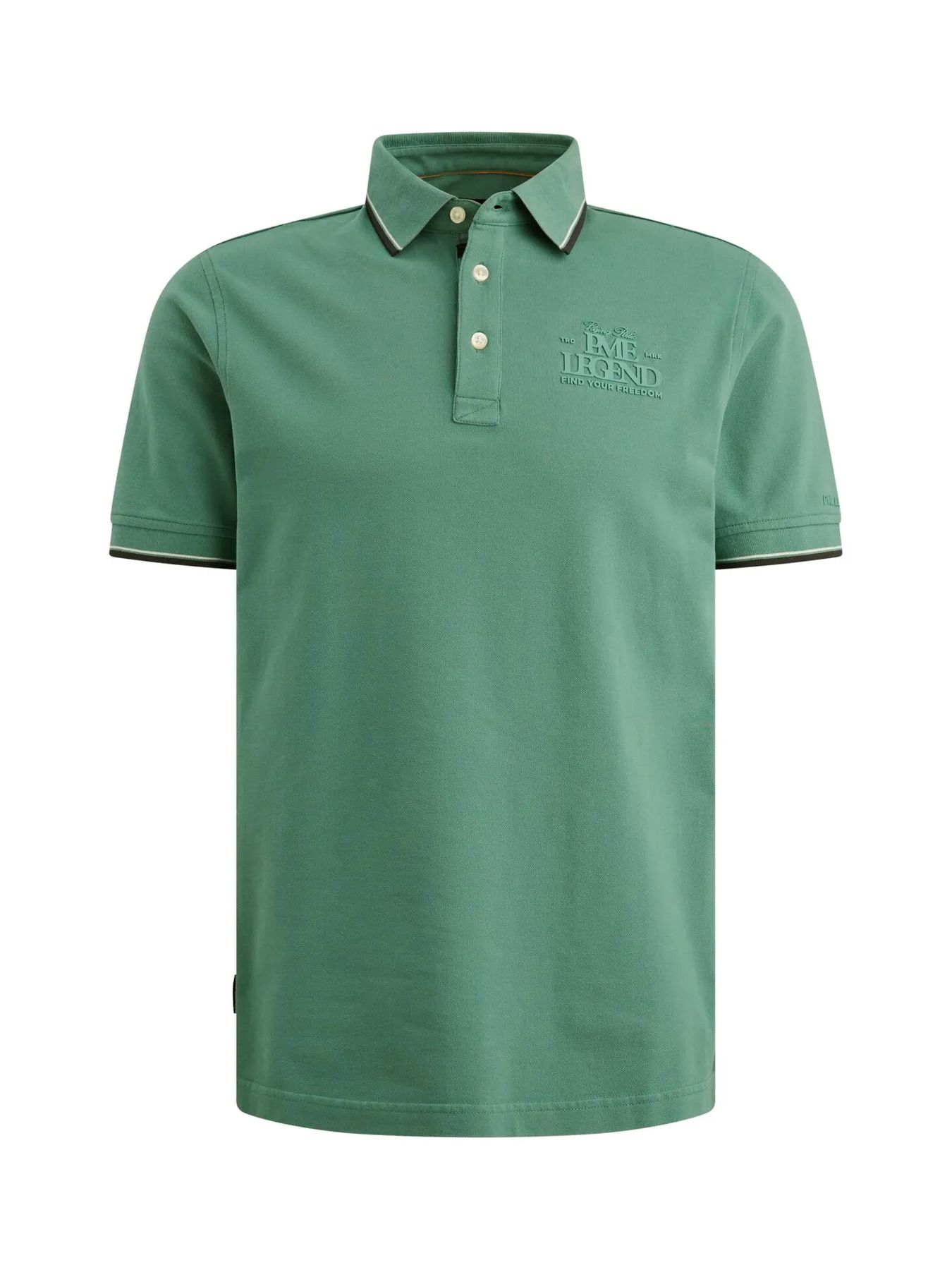 Pme Legend Short sleeve polo stretch pique Deep Sea 2900161448032