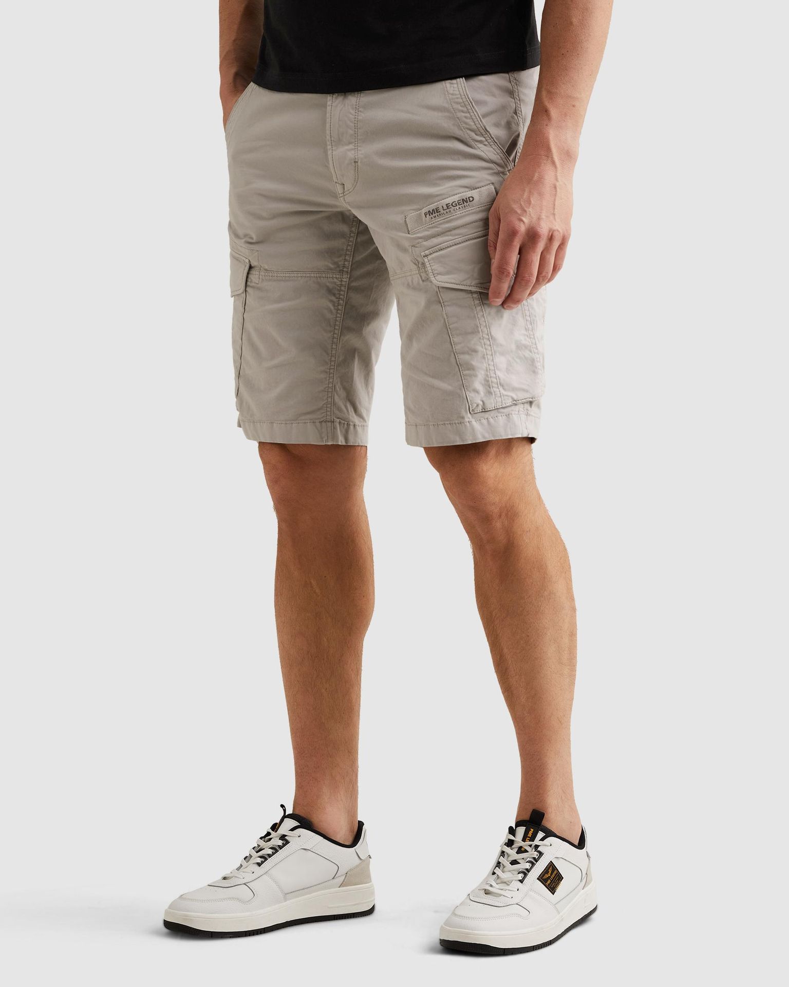 Pme Legend NORDROP CARGO SHORTS STRETCH TWILL Moonstruck 00115830-9017