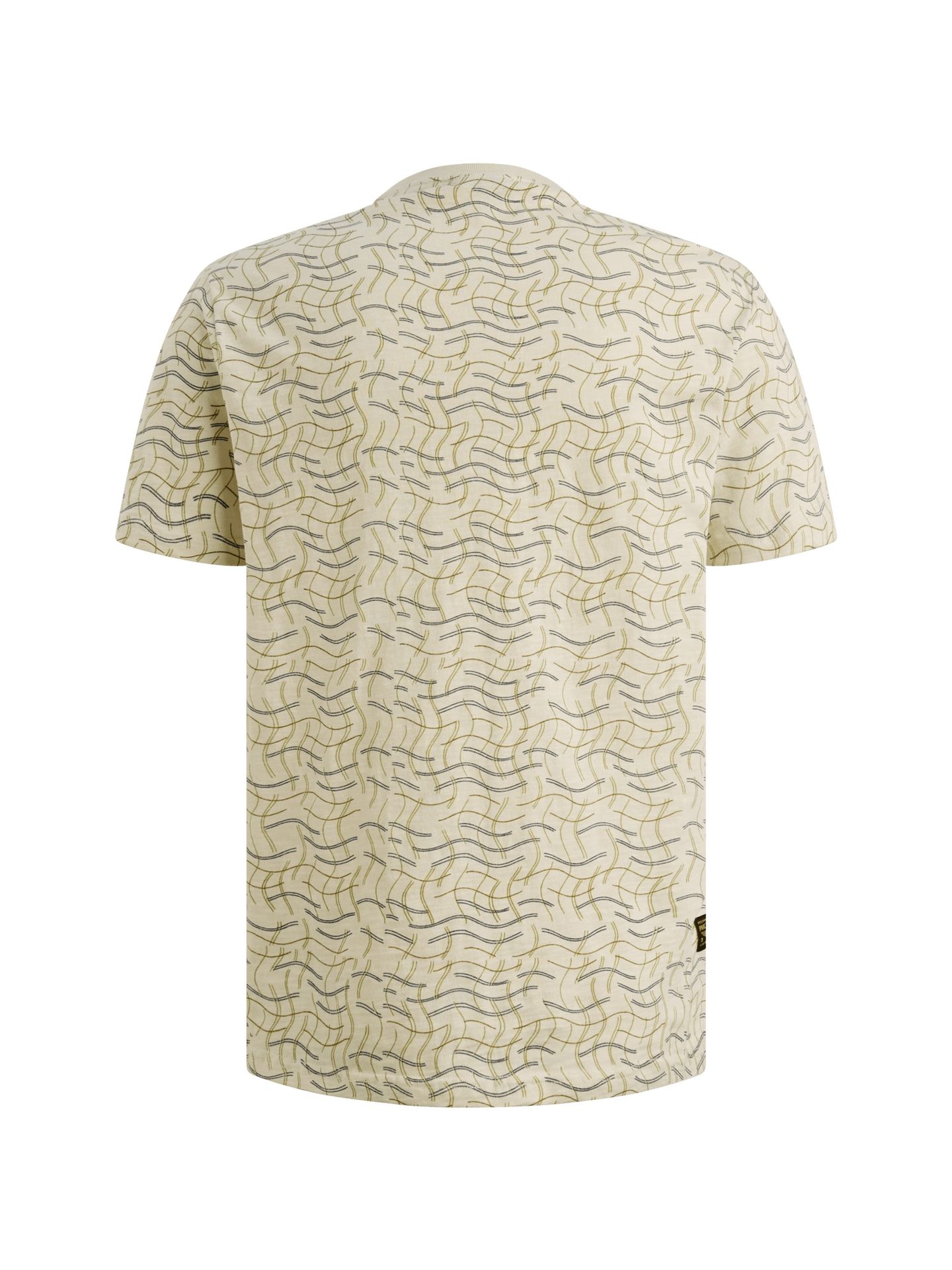 Pme Legend Short sleeve r-neck slub jersey ao Bone White 00115832-7013