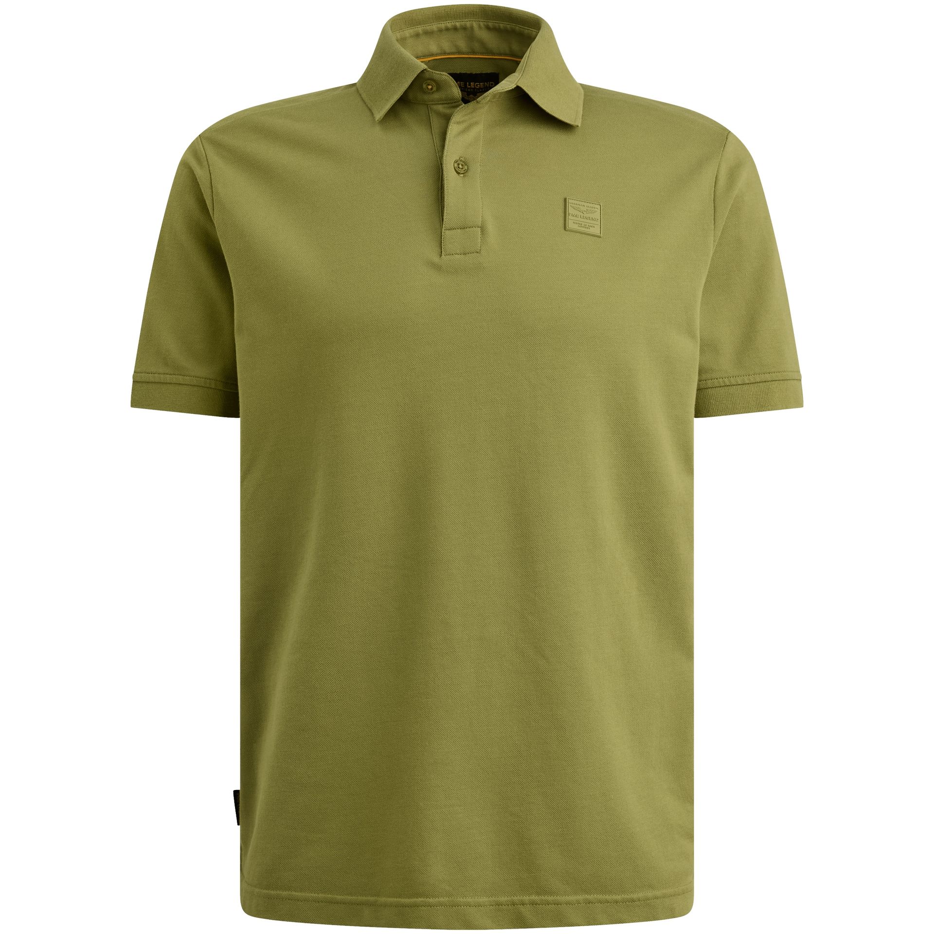 Pme Legend Short sleeve polo stretch pique bl Mosstone 00115838-6394