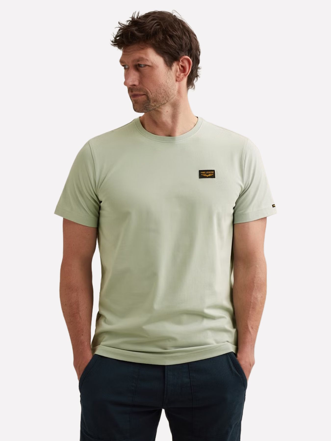Pme Legend Short sleeve r-neck American Class Cameo Green 00115839-6168