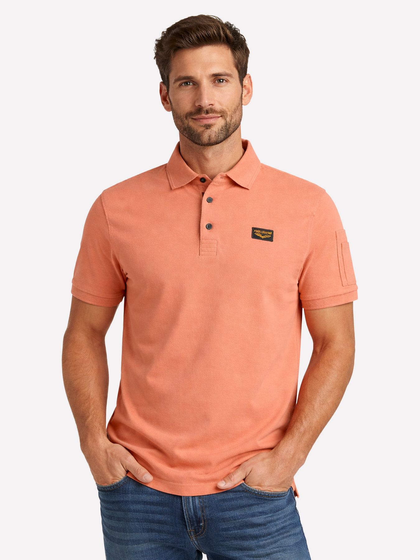 Pme Legend Short sleeve polo American Classic Rose Dawn 00115840-3031