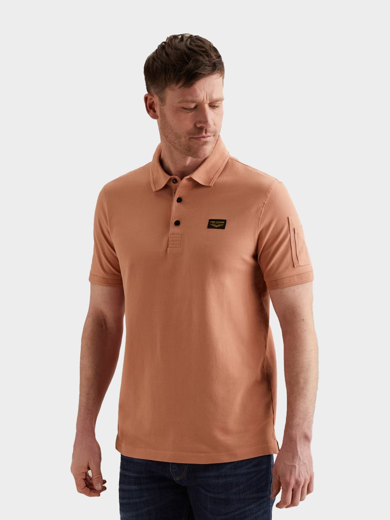 Pme Legend Short sleeve polo American Classic Rose Dawn 00115840-3031