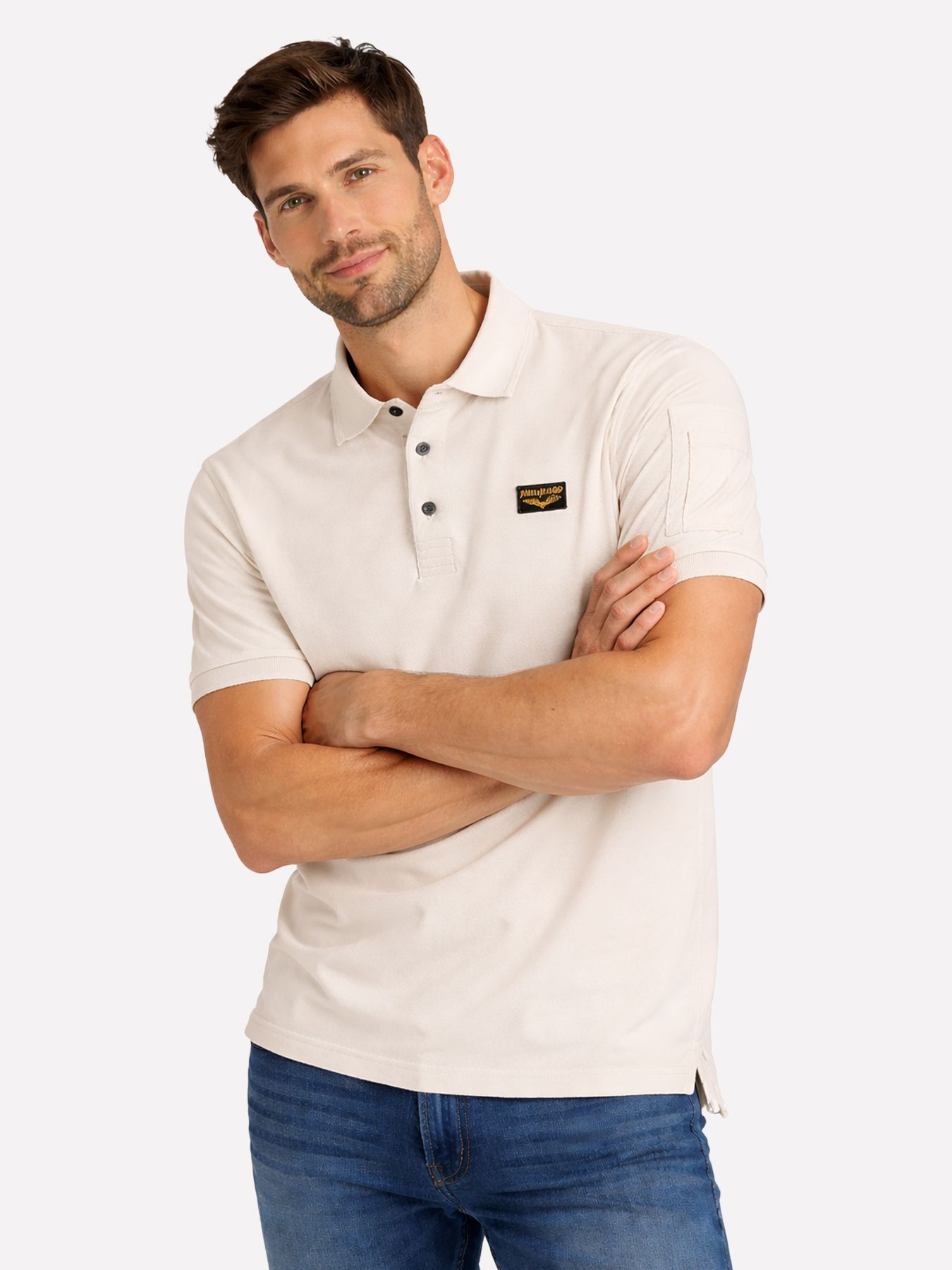 Pme Legend Short sleeve polo American Classic Cloud Pink 00115840-3191