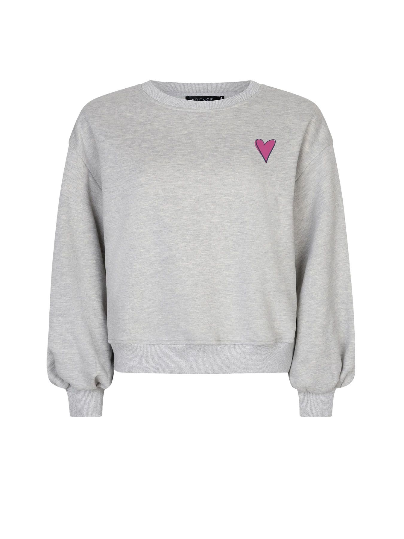 Ydence Sweater Love letter Grey 2900161491038