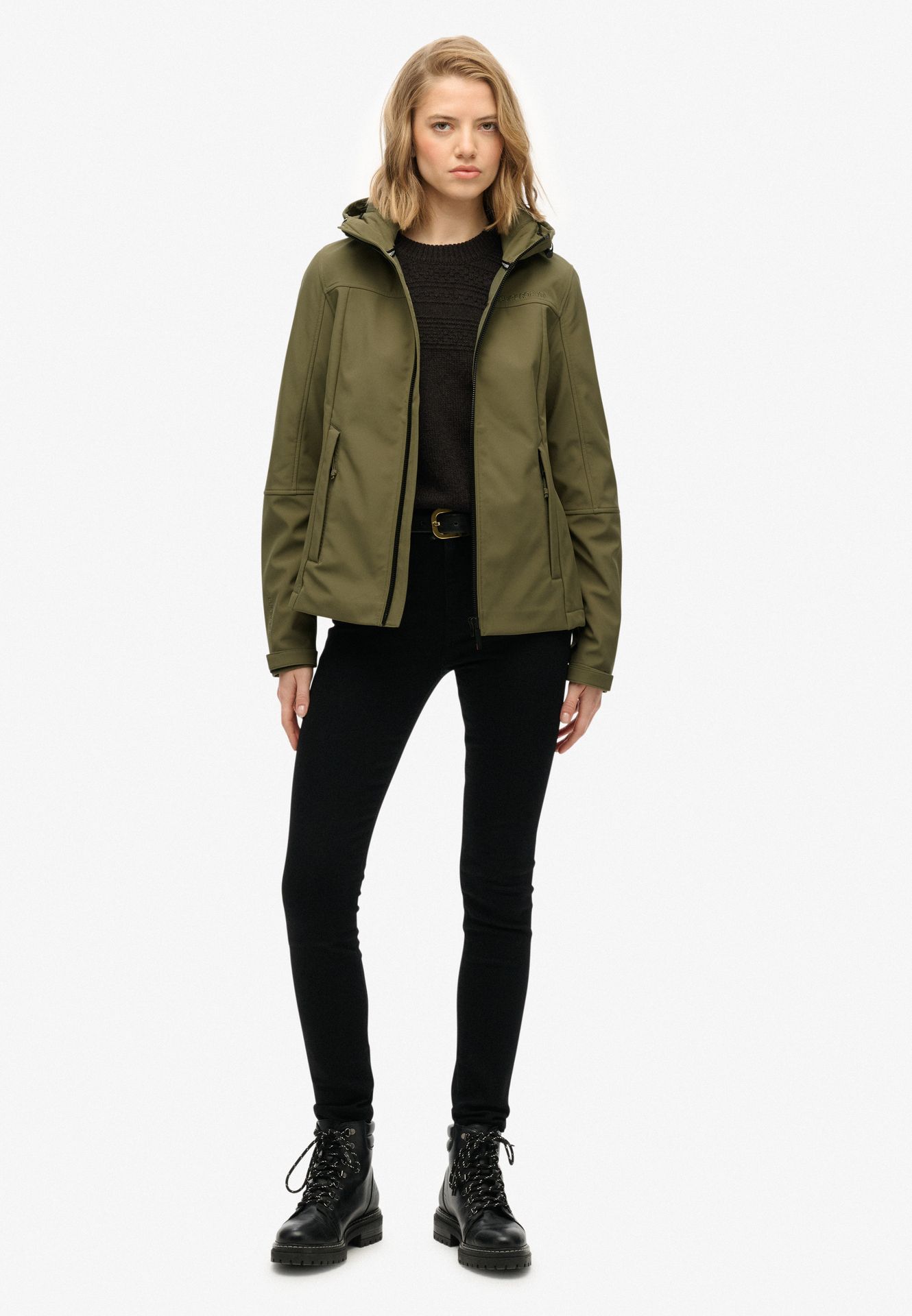 Superdry Hooded classic trekker jacket Dusty Olive 2900161494046 Superdry Hooded classic trekker jacket Dusty Olive 2900161494046