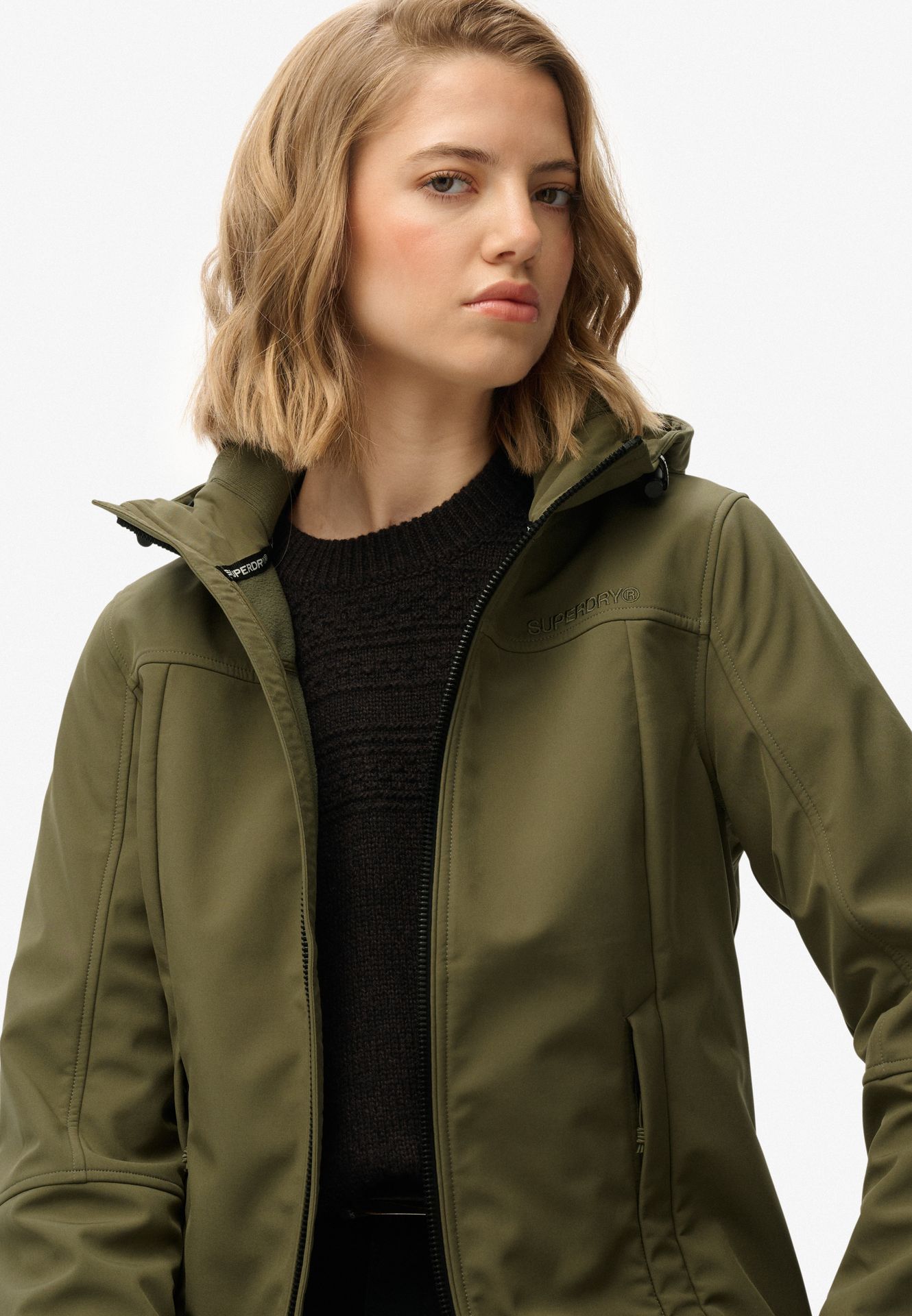 Superdry Hooded classic trekker jacket Dusty Olive 2900161494046 Superdry Hooded classic trekker jacket Dusty Olive 2900161494046
