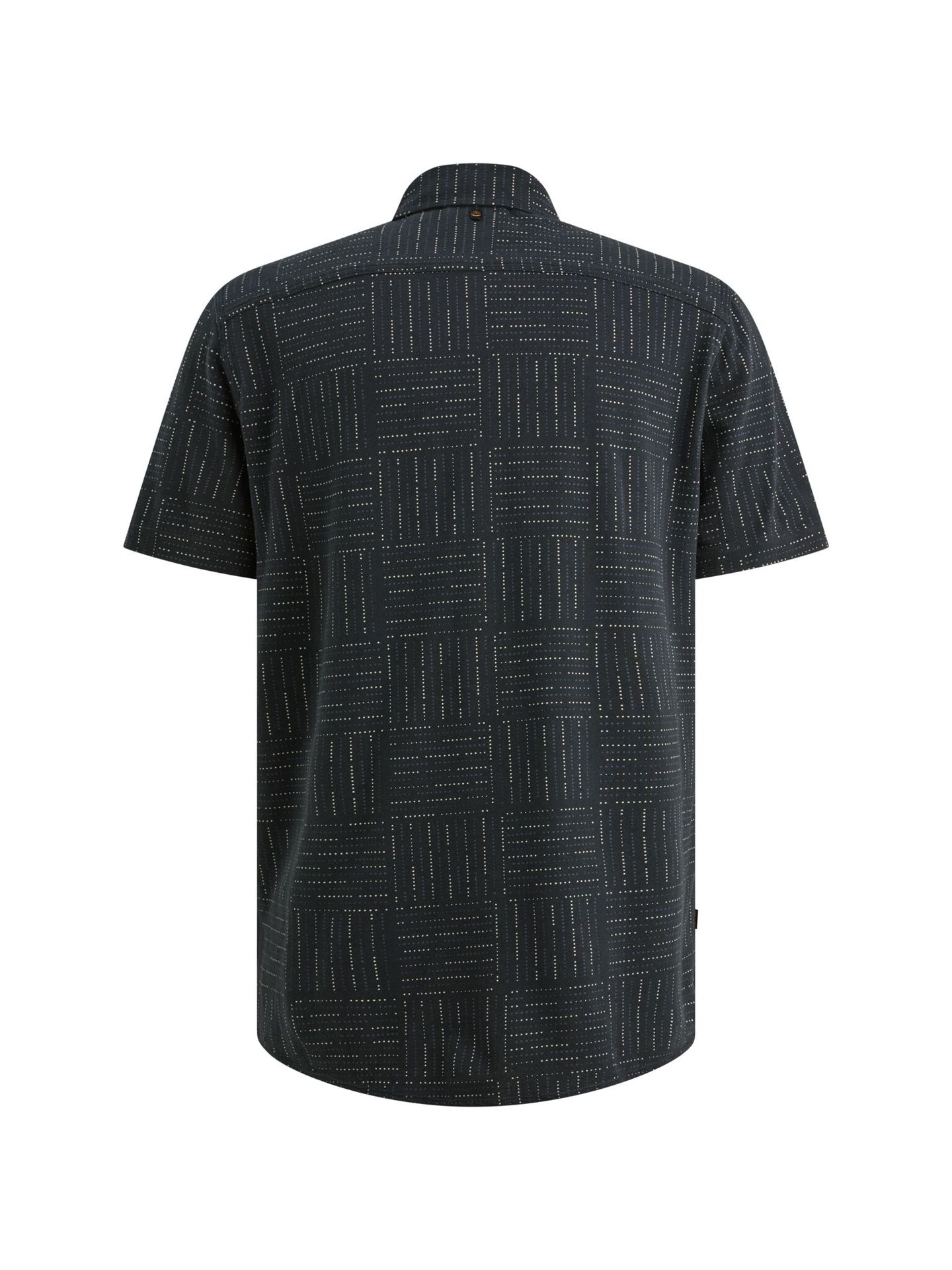 Pme Legend Short Sleeve Shirt Print on pique Carbon 2900161495029