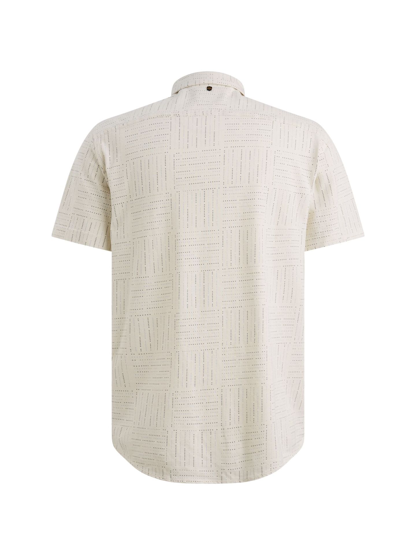 Pme Legend Short Sleeve Shirt Print on pique Egret 2900161497030