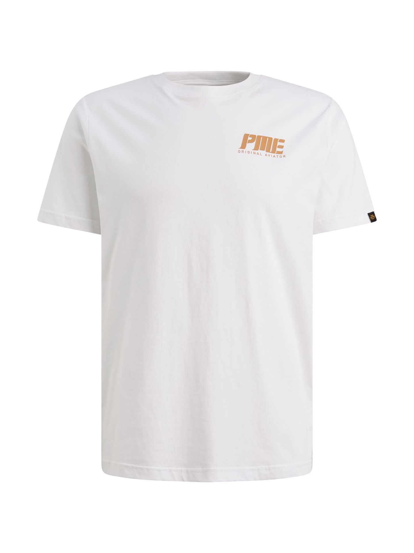 Pme Legend Short sleeve r-neck single jersey Bright White 00115851-7003