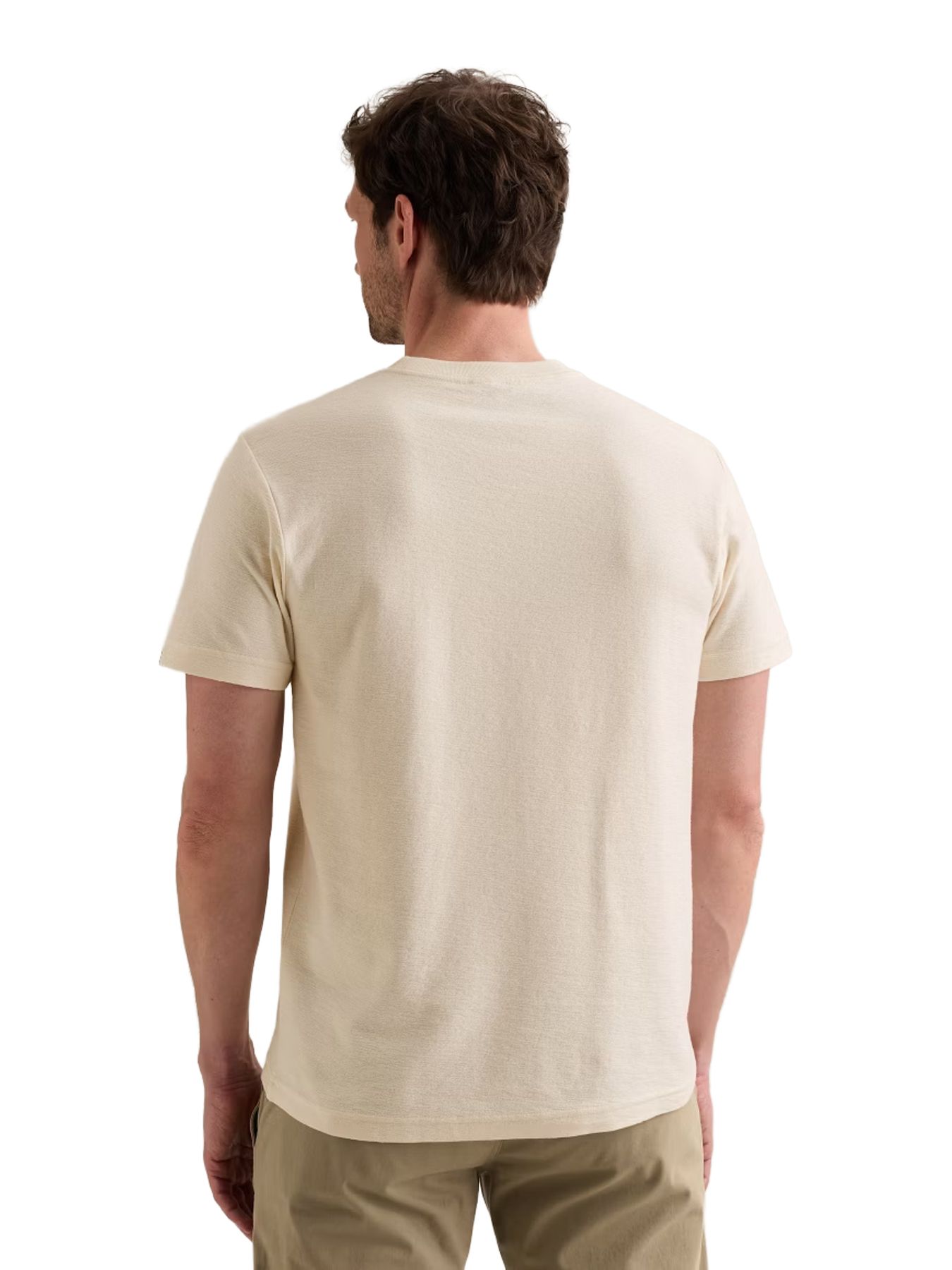 Pme Legend Short sleeve r-neck structure fabr Egret 2900161502017