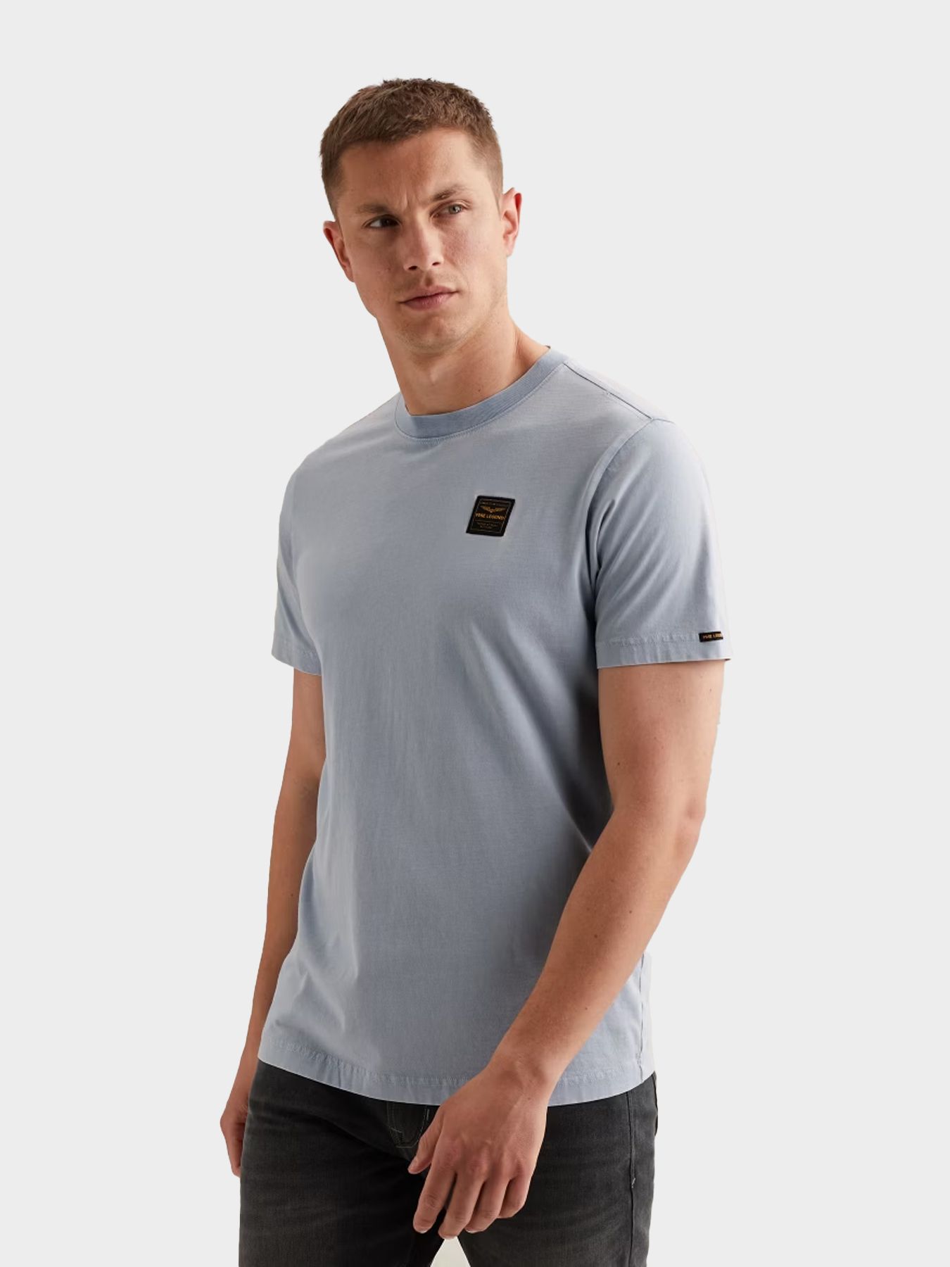 Pme Legend Short sleeve r-neck washed garment Hydrangea 00115853-5299