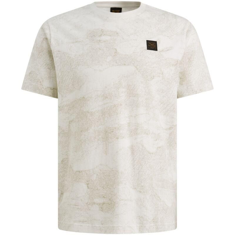 Pme Legend Short sleeve r-neck single jersey Egret 00115854-7001