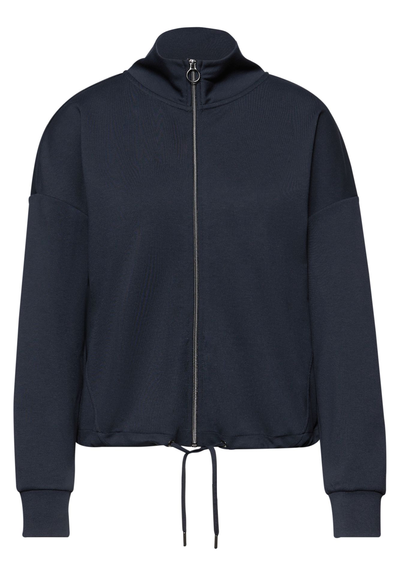 Street-One A324787 turtle neck zipper jacket shadowed navy 00115936-EKA19000200000860