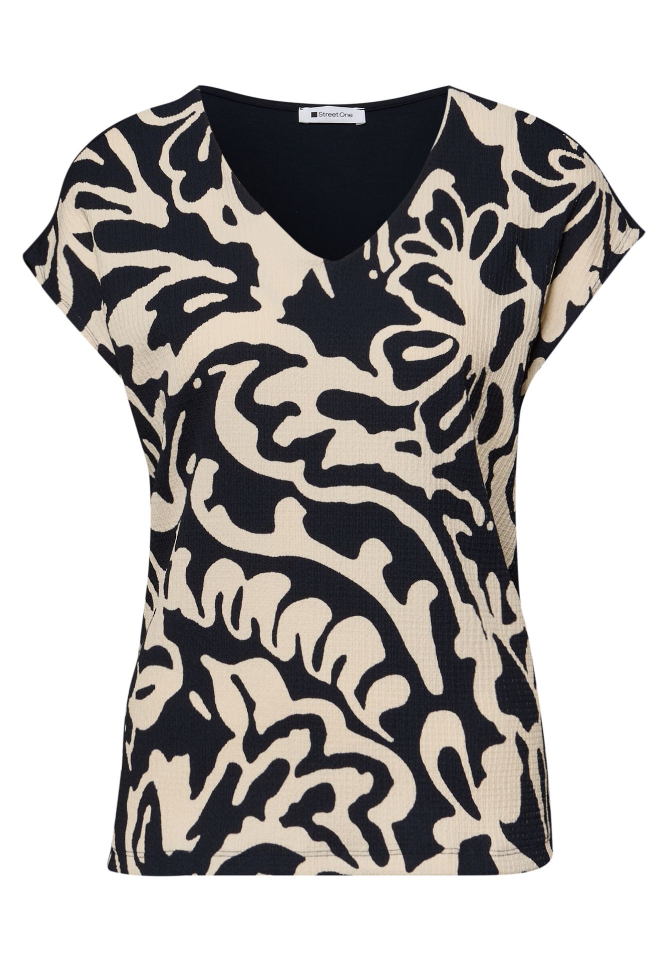 Street-One A324801 printed structure mat-mix s shadowed navy 00115948-EKA19000200000860
