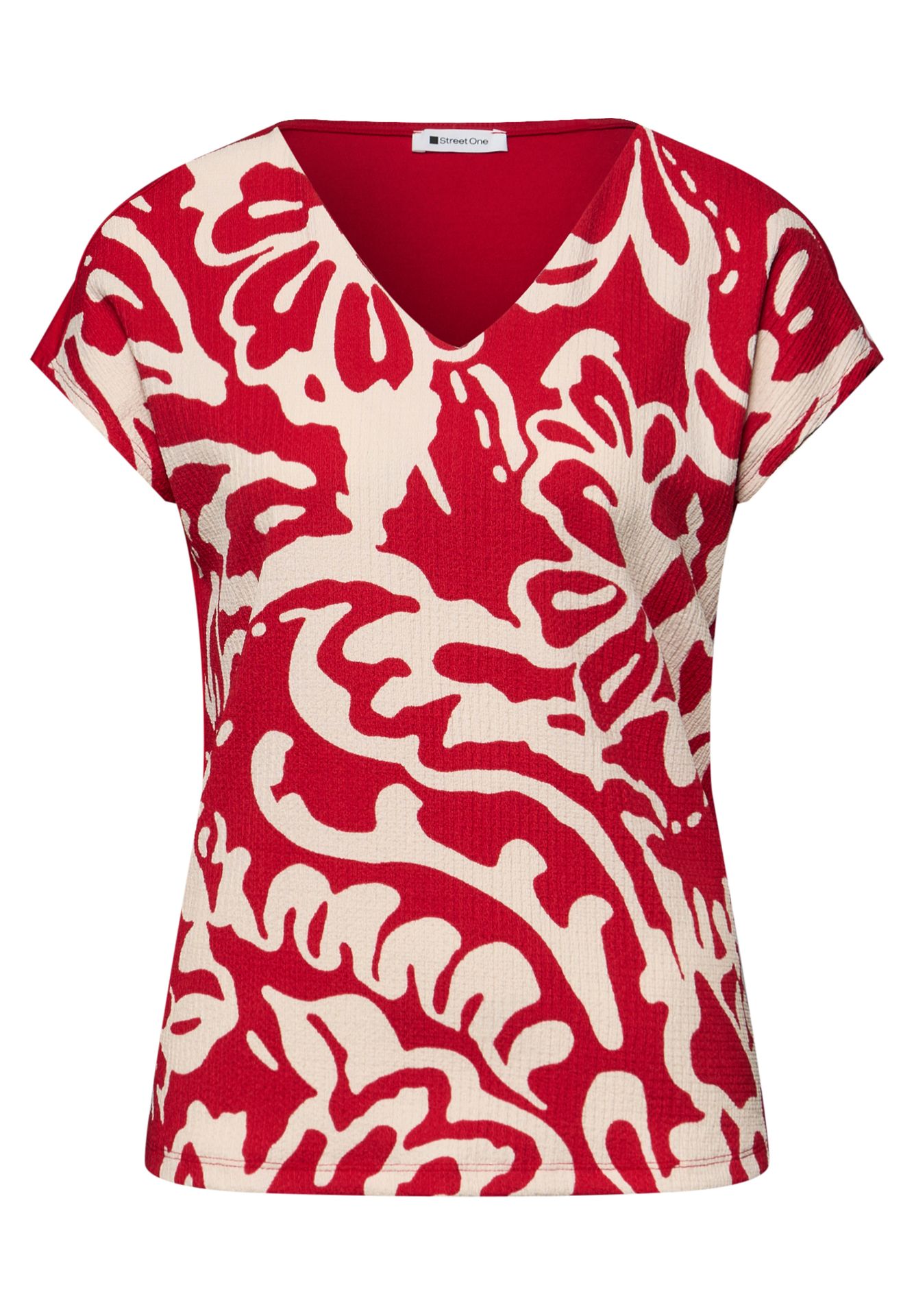 Street-One A324801 printed structure mat-mix s salsa red 00115948-EKA19000200000925