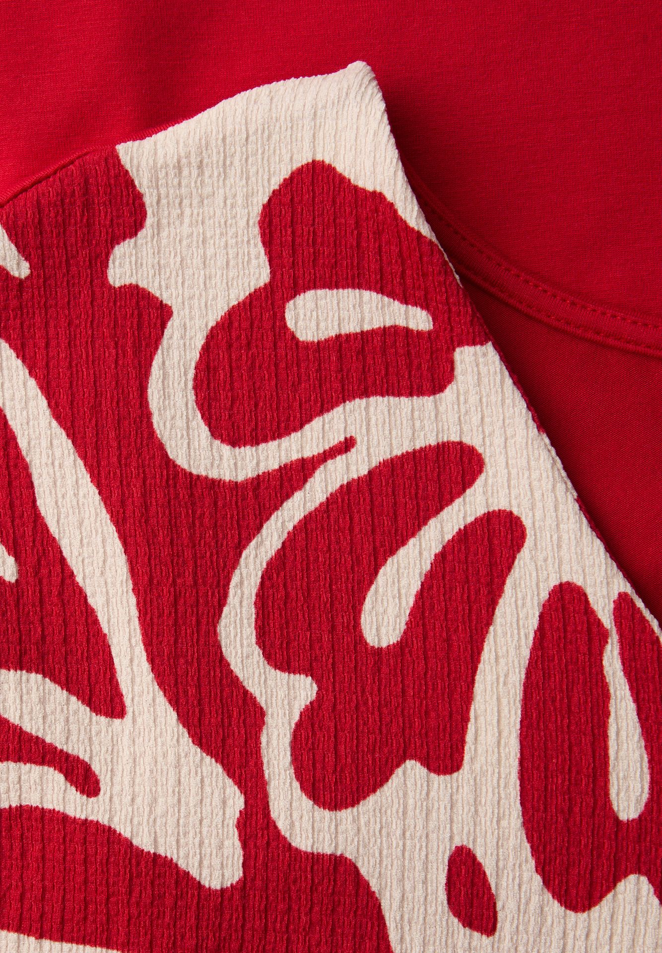 Street-One A324801 printed structure mat-mix s salsa red 2900161704053