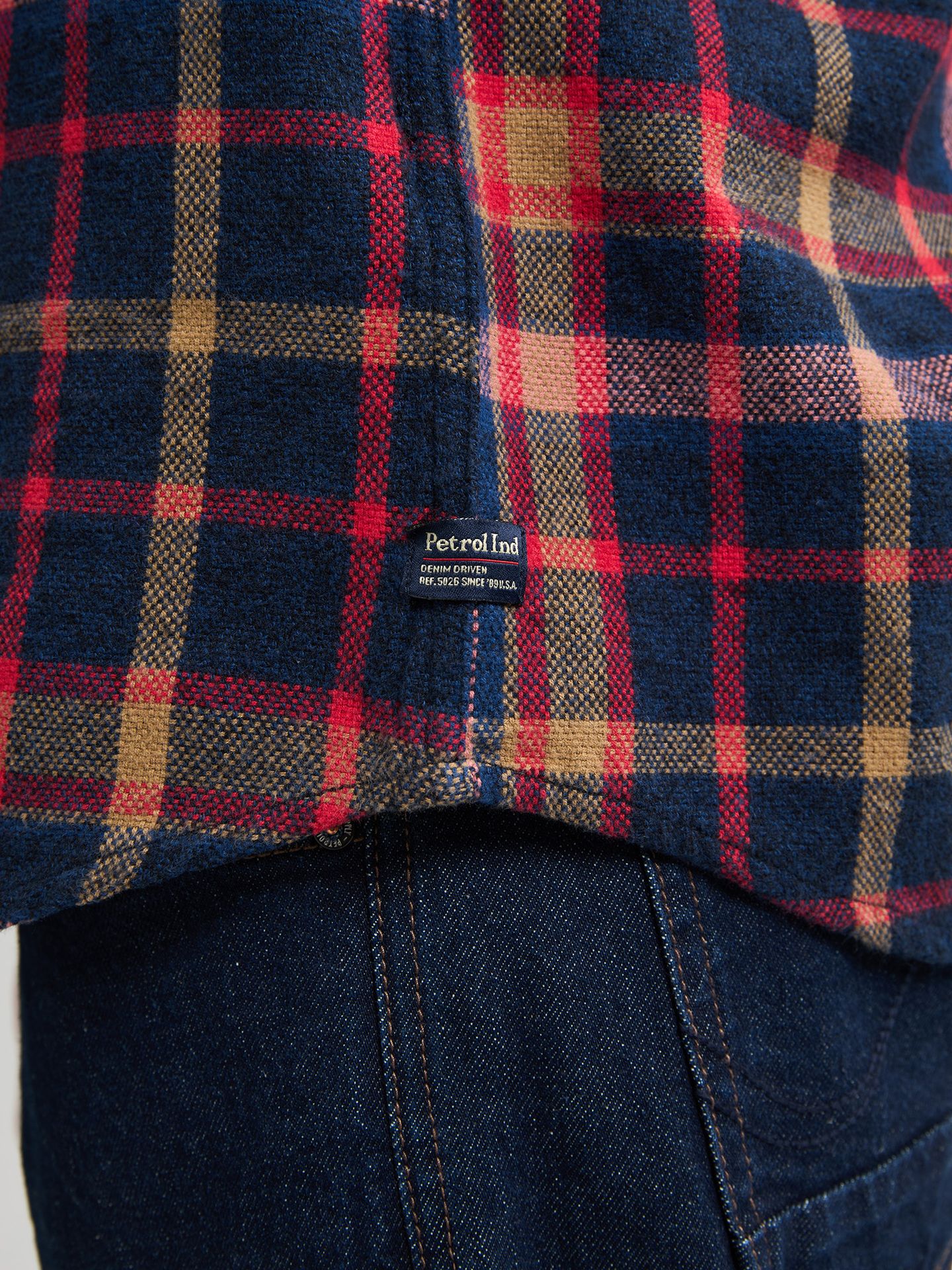 Petrol Industries Overhemd sil400 Navy 2900161806085 Petrol Industries Overhemd sil400 Navy 2900161806085