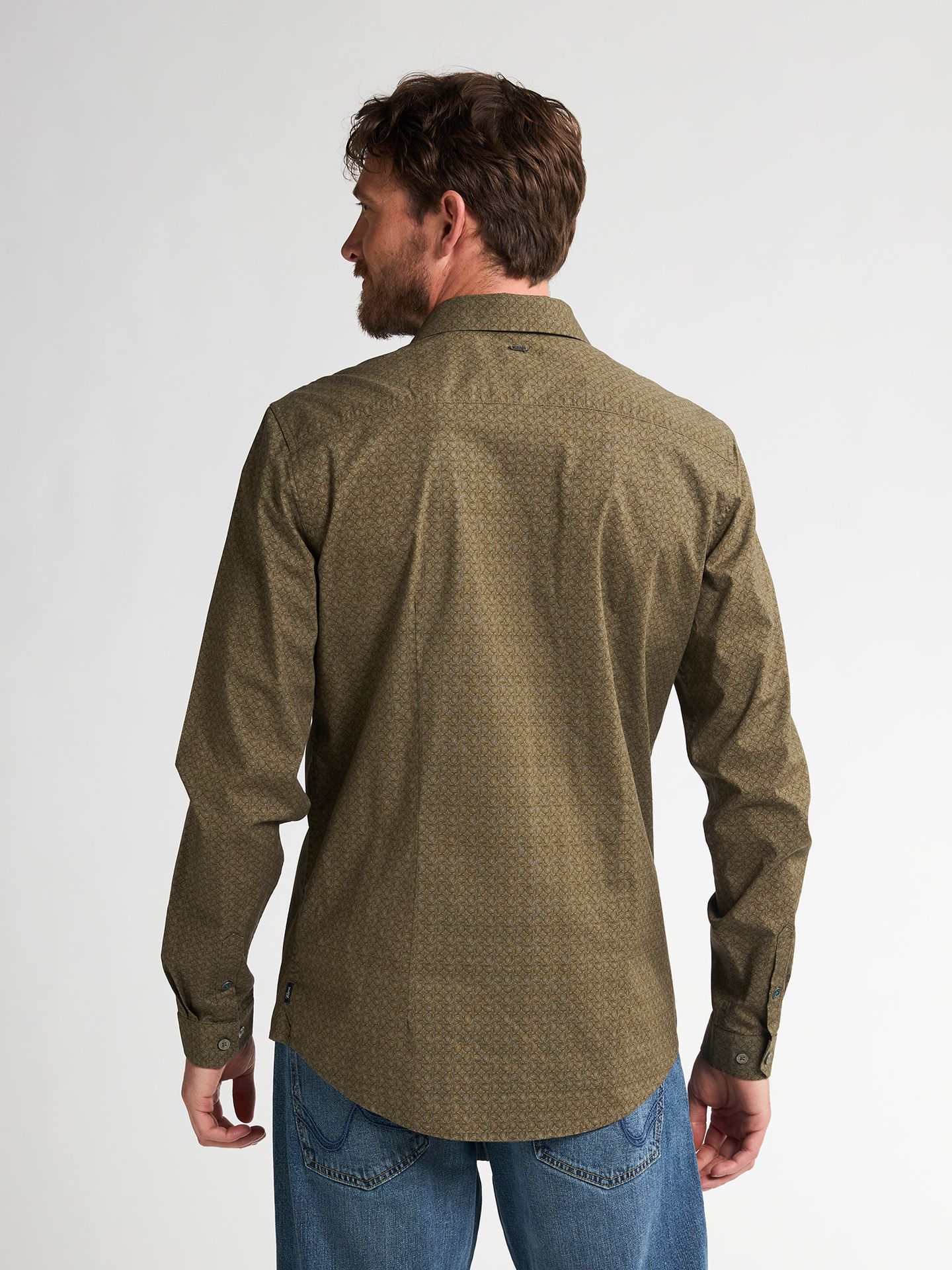 Petrol Industries Overhemd Sil410 GREEN 2900161808065 Petrol Industries Overhemd Sil410 GREEN 2900161808065