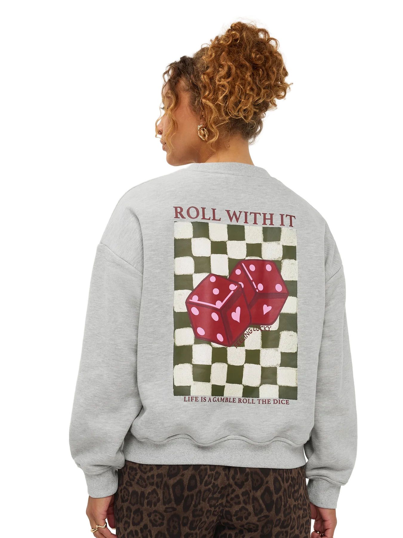 Ydence Sweater roll with it Grey 2900161813038 Ydence Sweater roll with it Grey 2900161813038