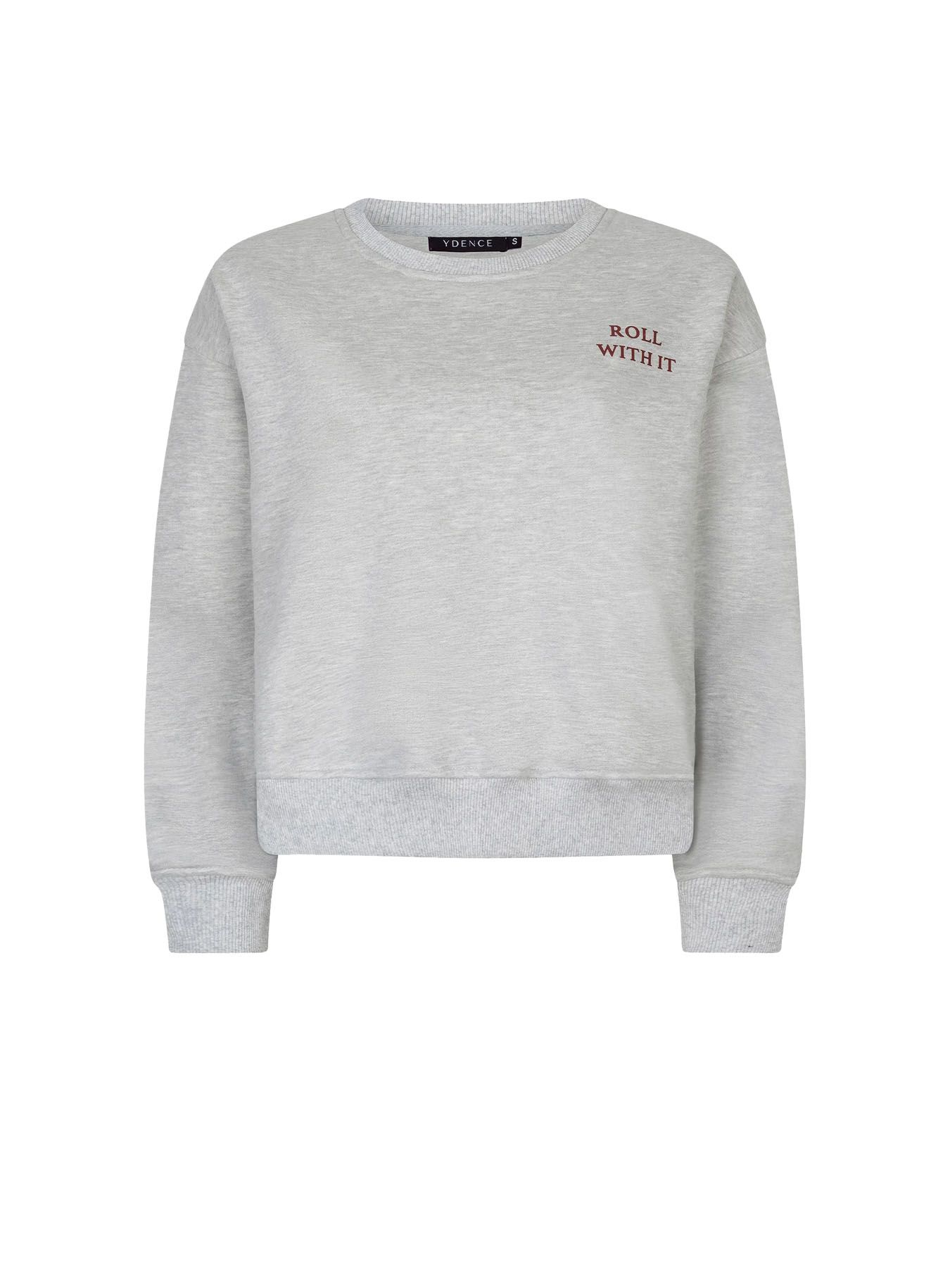 Ydence Sweater roll with it Grey 2900161813038 Ydence Sweater roll with it Grey 2900161813038