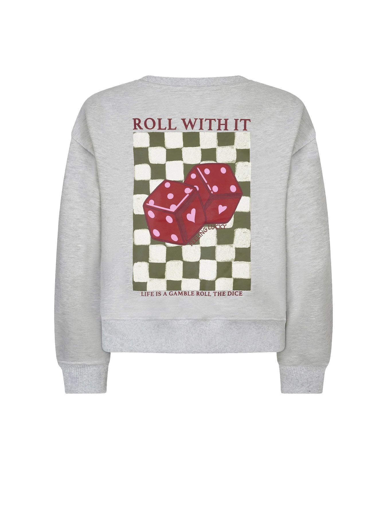 Ydence Sweater roll with it Grey 2900161813038 Ydence Sweater roll with it Grey 2900161813038