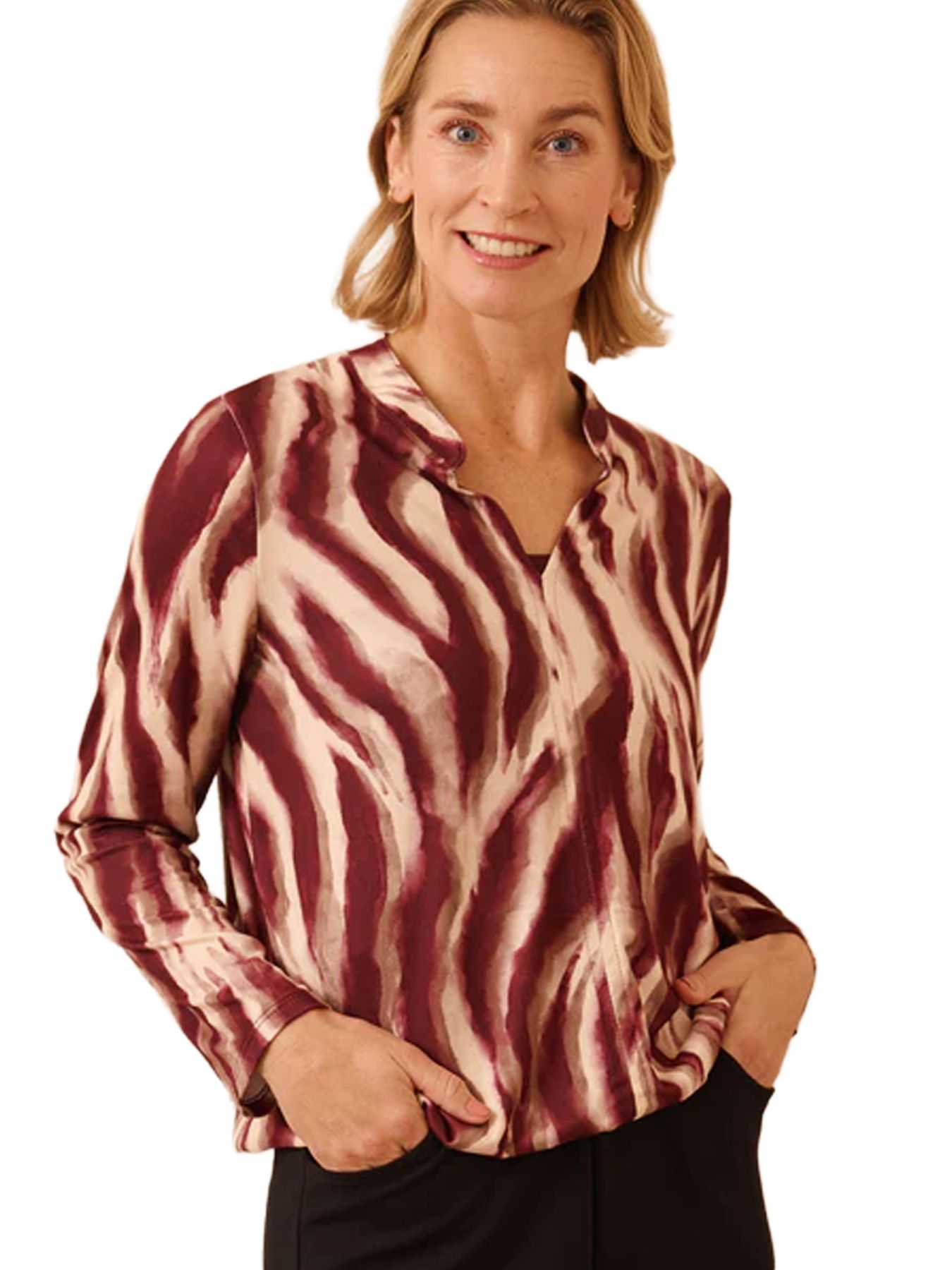 Fos Fashion 7627 Didi zebra bordeaux 2900161834040