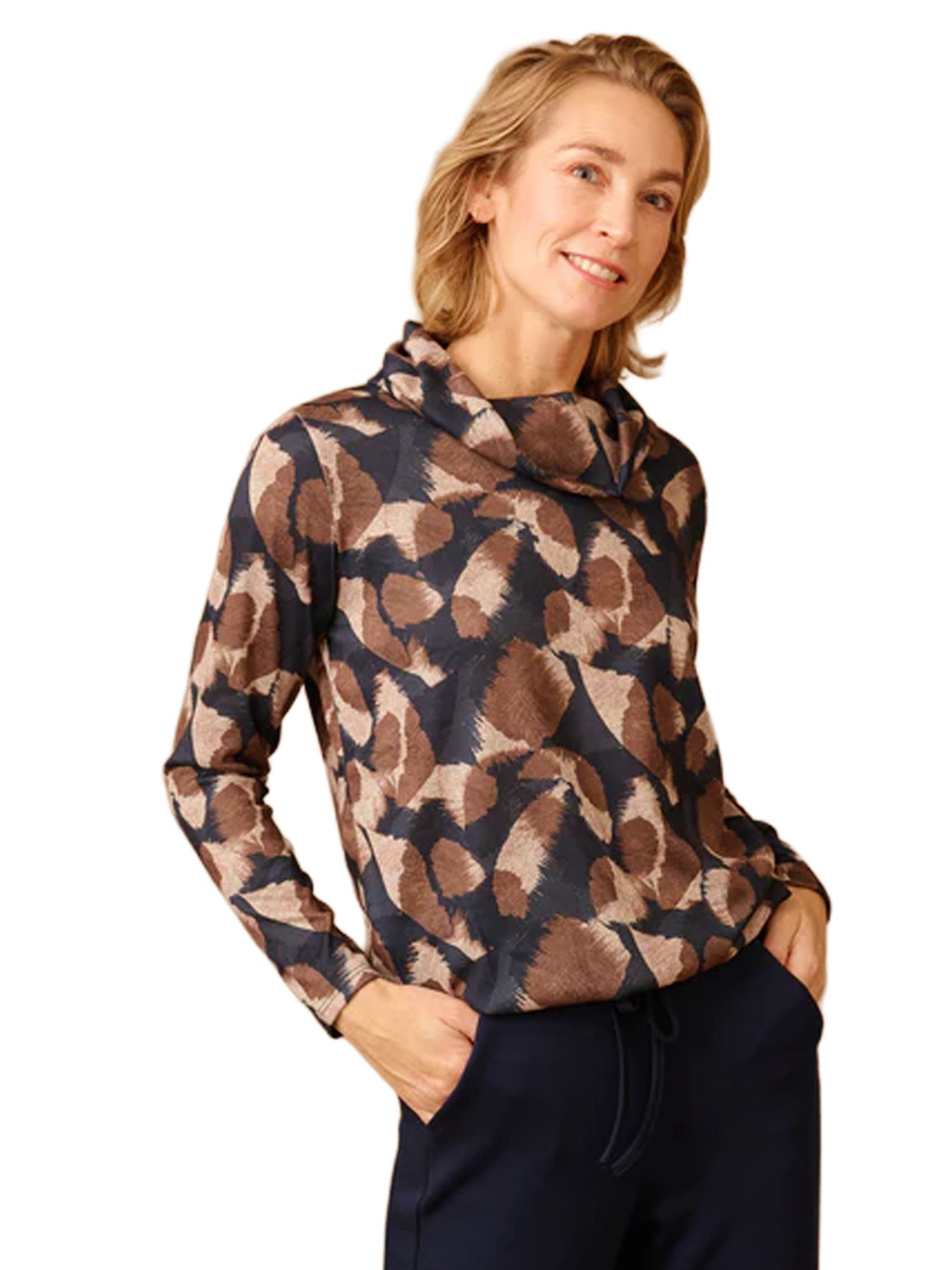 Fos Fashion 7633 Nico grafisch Navy 00116027-599