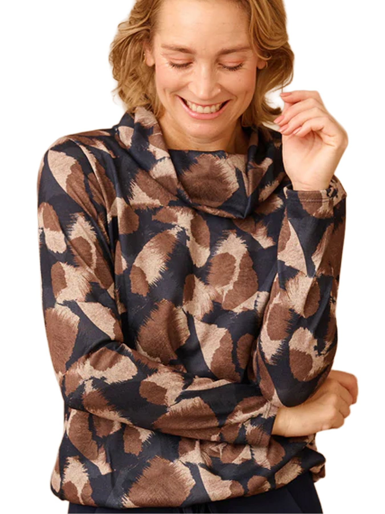 Fos Fashion 7633 Nico grafisch Navy 2900161836068