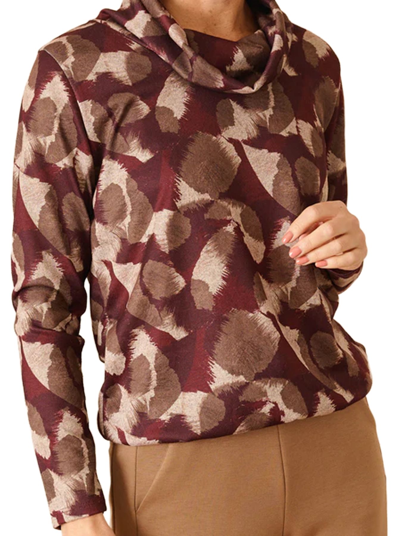 Fos Fashion 7633 Nico grafisch bordeaux 2900161837041