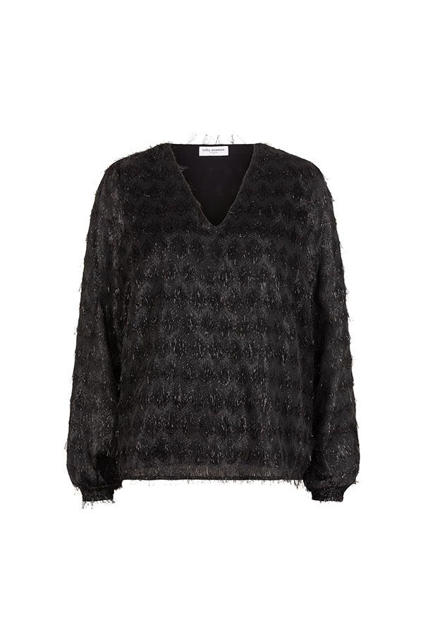 Lofty Manner Blouse Amara 600 black 00116035-EKA26013300000017