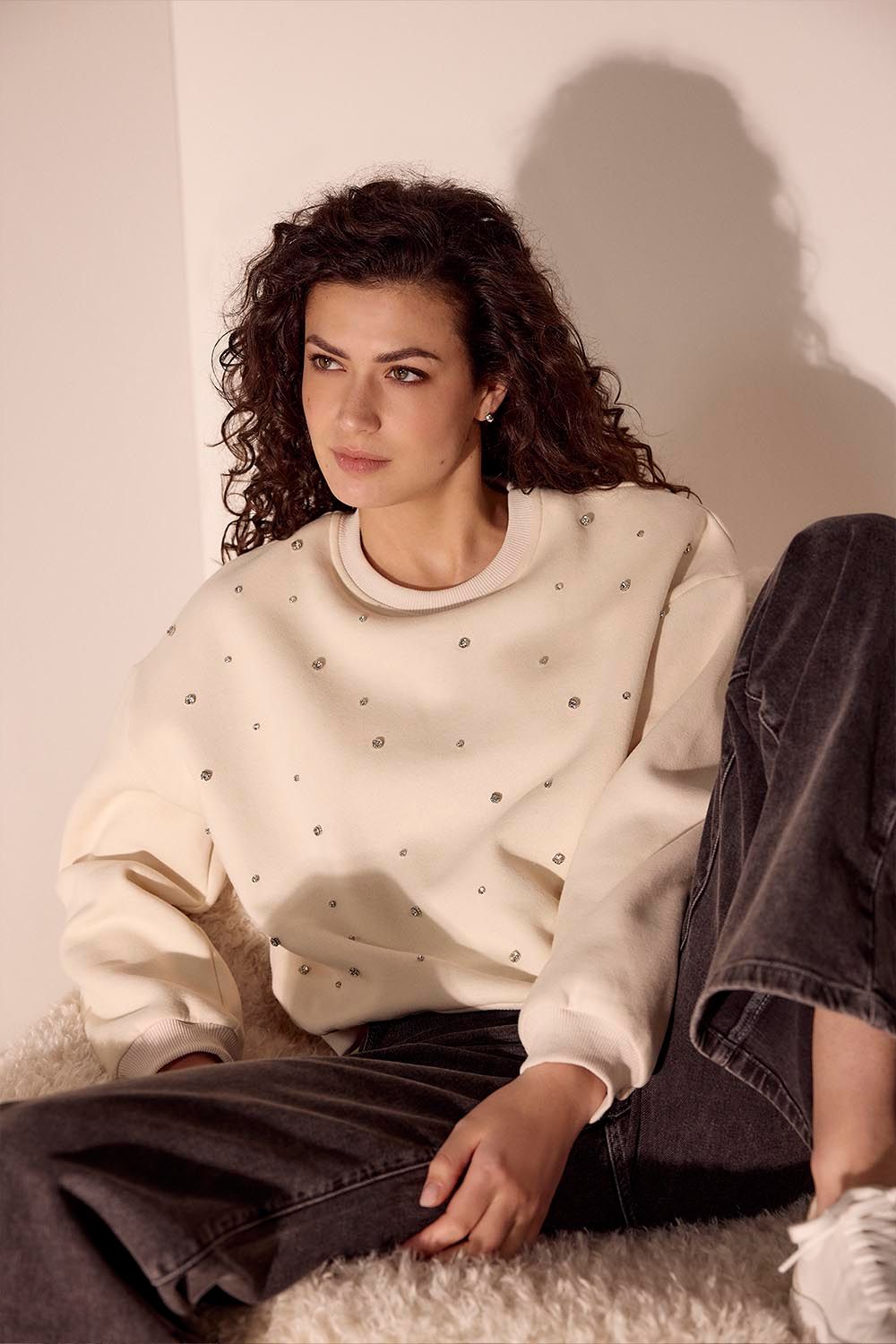 Tramontana Embellished Jumper Stone 006800 2900161880047