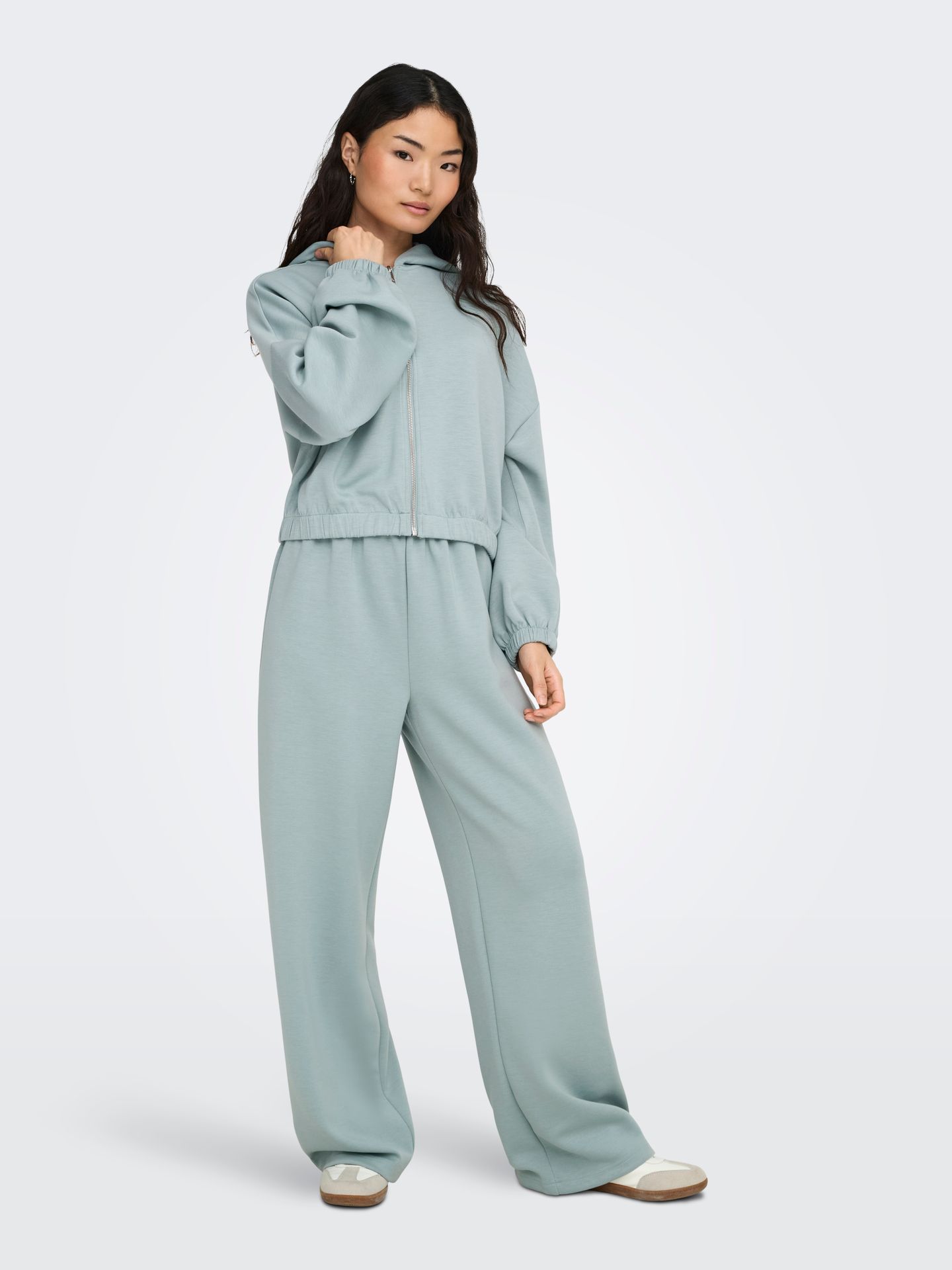 Only ONLSCARLETT L/S ZIP HOOD SWT NOOS Abyss 2900161885011