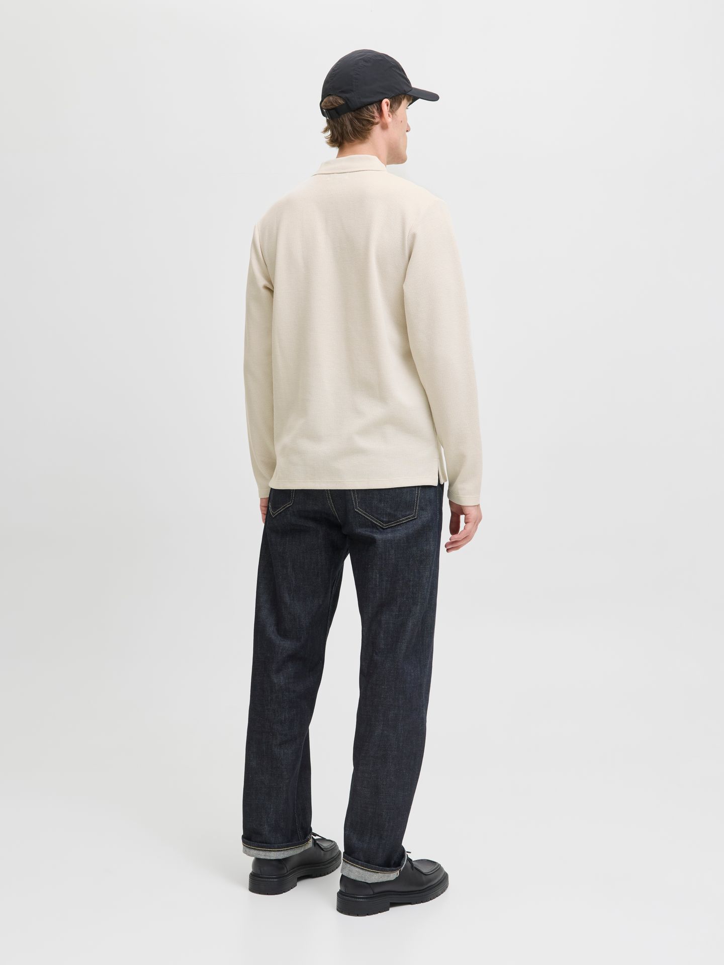 Jack & Jones jjeAustin polo ls noos Moonbeam 2900161888036