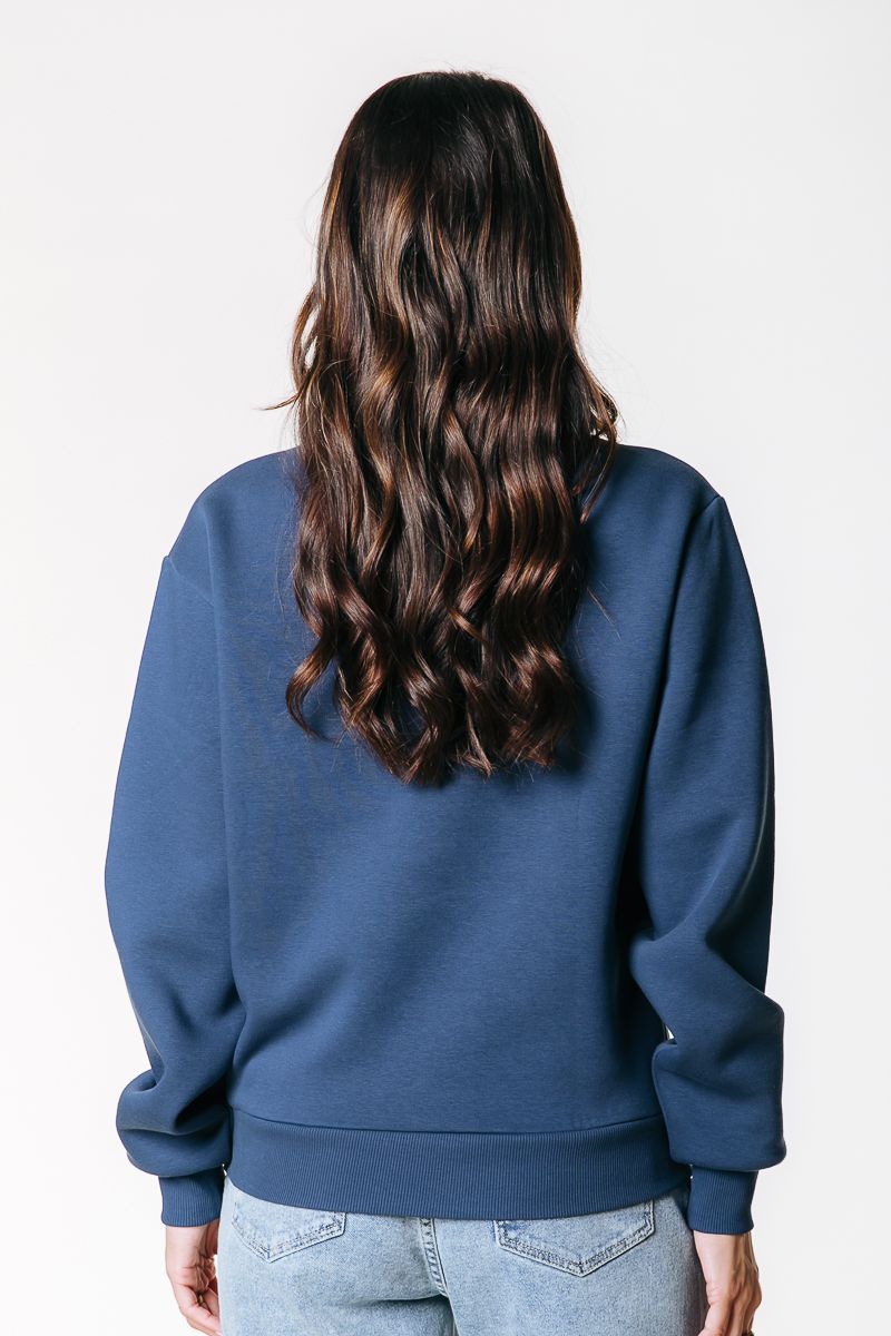 Colourful Rebel CR Ranch Relaxed Sweat 557 denim blue 2900161892033