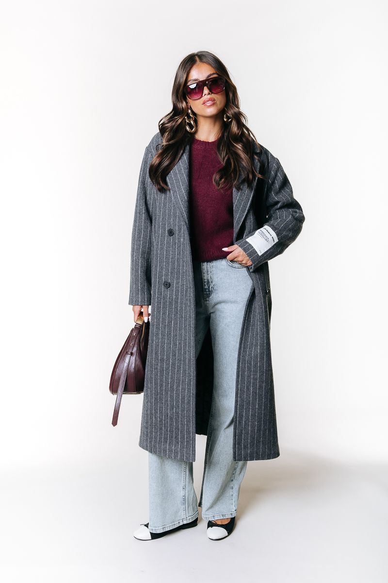 Colourful Rebel Olivia Crewneck Knitted Sweater 609 bordeaux 2900161894037