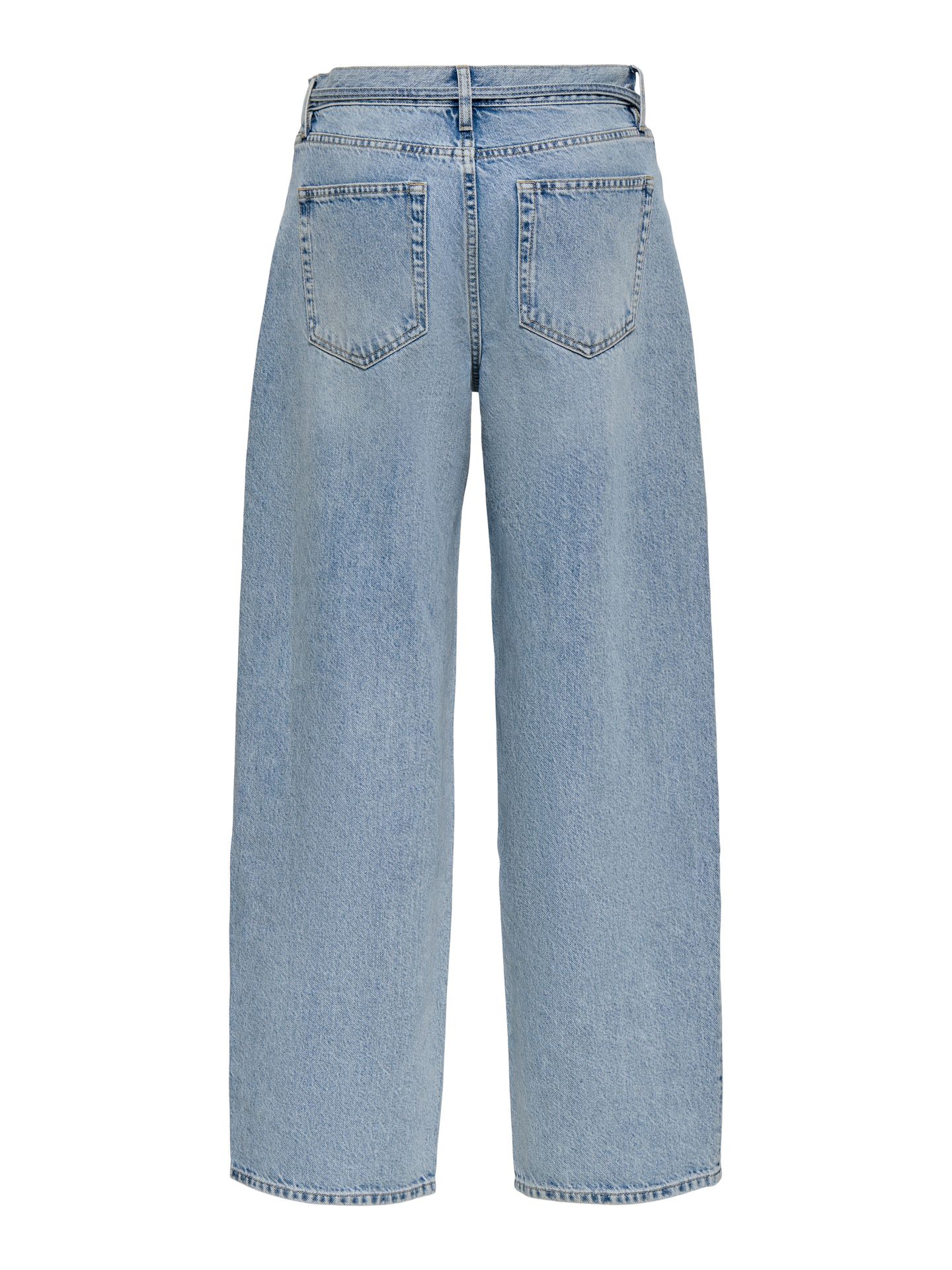 Only ONLGIANNA MW STRAIGHT DOT450 DNM NO Light Blue Denim 2900161901025