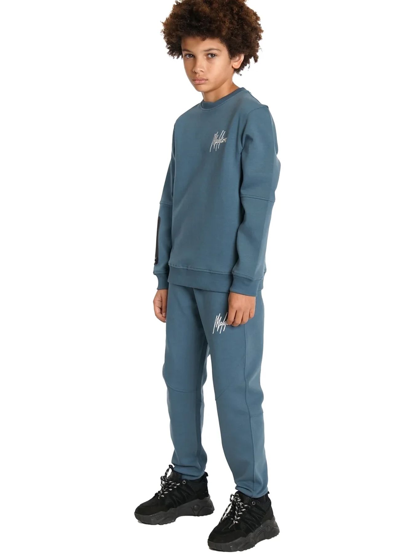 Malelions Junior sport counter sweater Teal 2900161906051