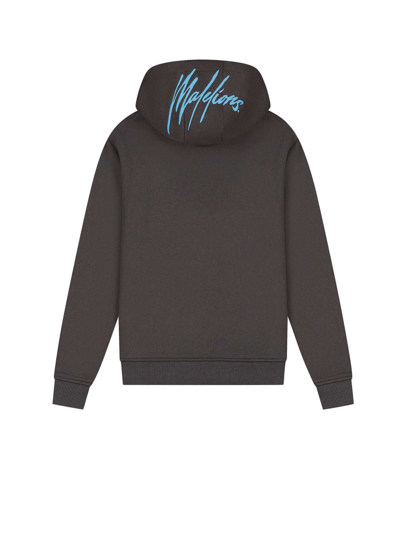 Malelions Junior Tube hoodie Graphite/bright blue 2900161907058