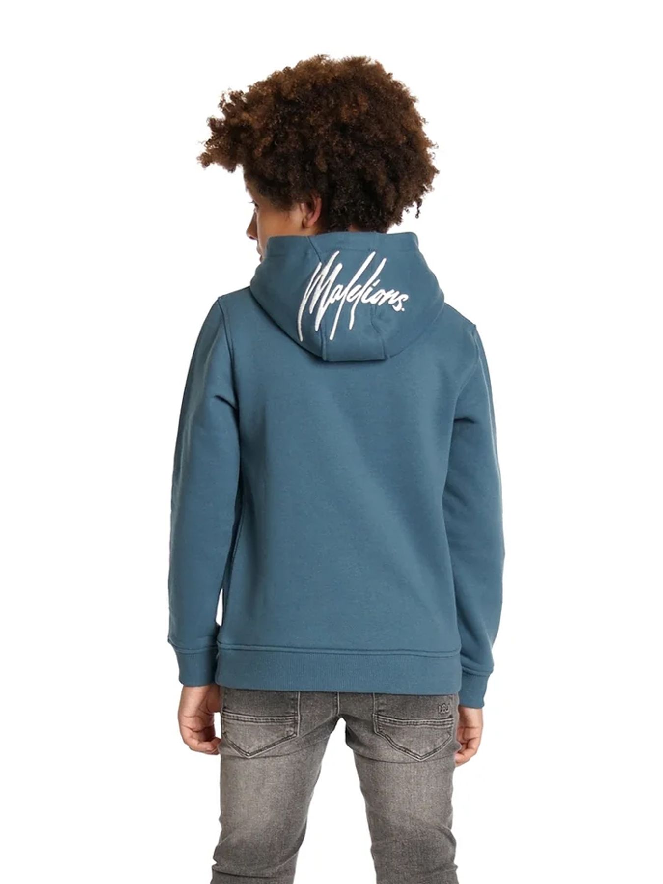 Malelions Junior Tube hoodie Teal 2900161908055