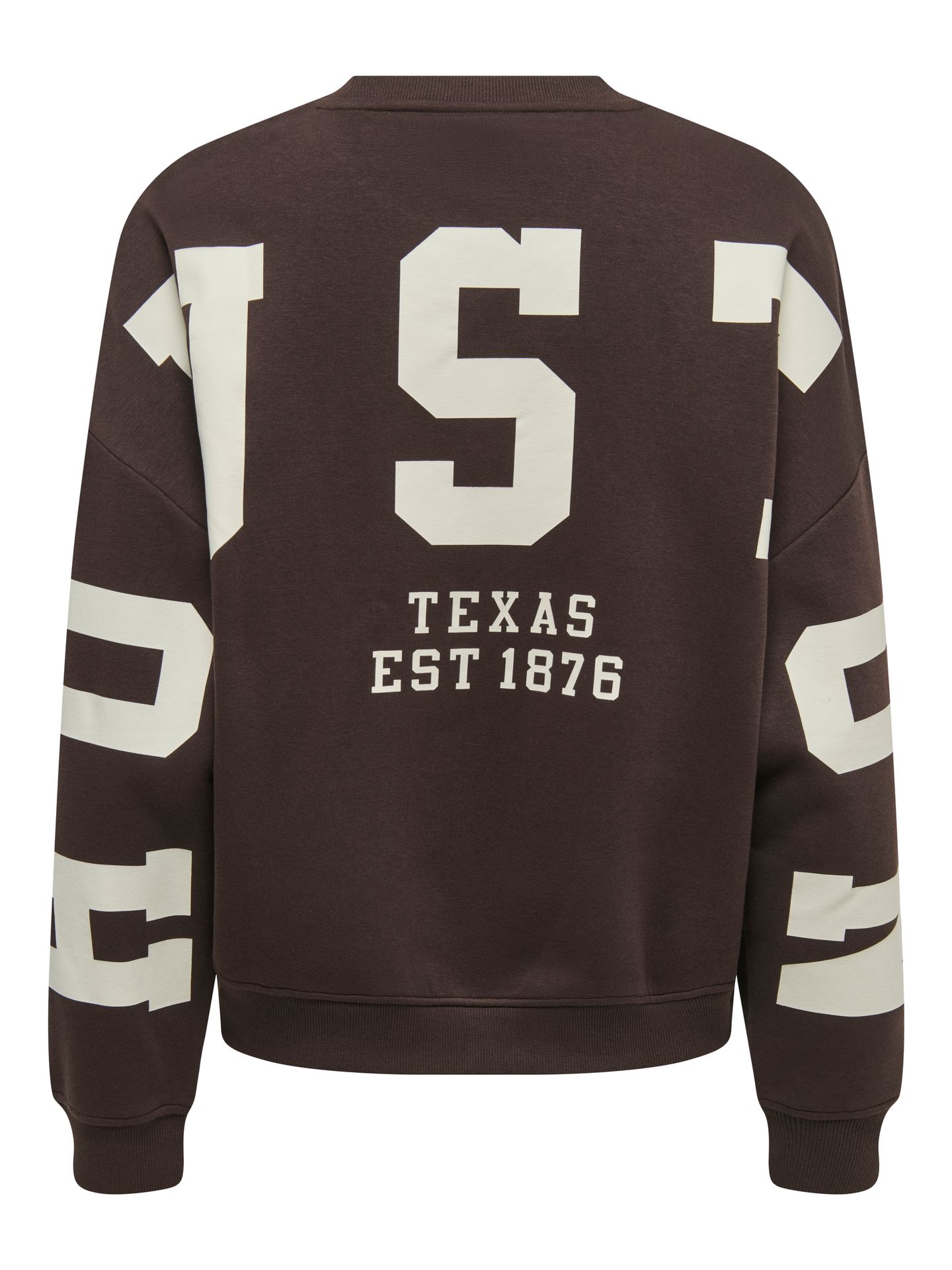 Only ONLSWEAT L/S BACK/SLEEVE PRINT SWT Coffee Bean/Paris 00116084-EKA26011400003634