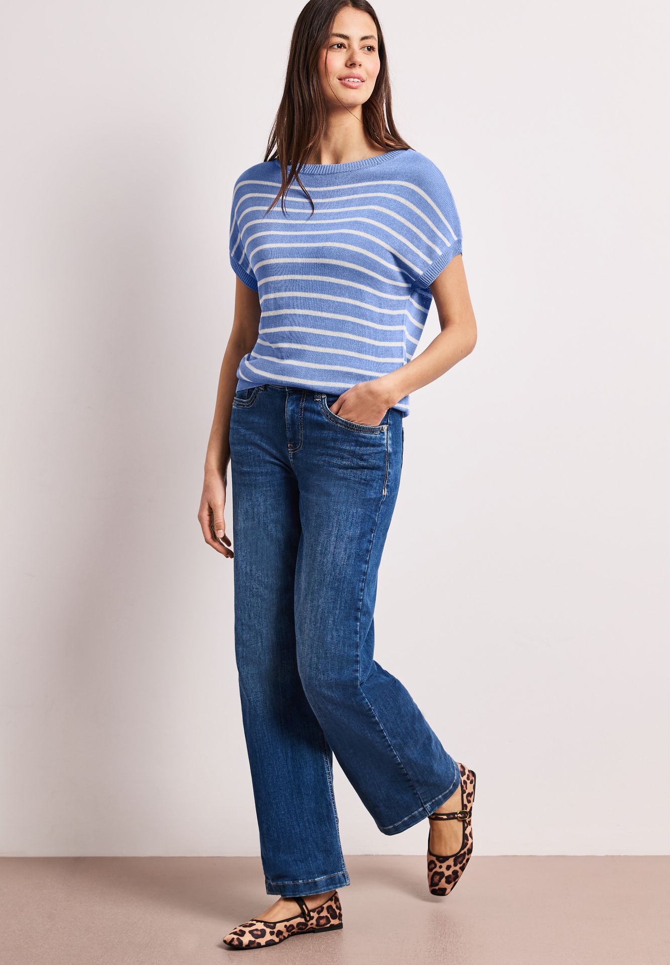 Street-One A303850 sleeveless sweater u-boat w drift blue 2900161968059