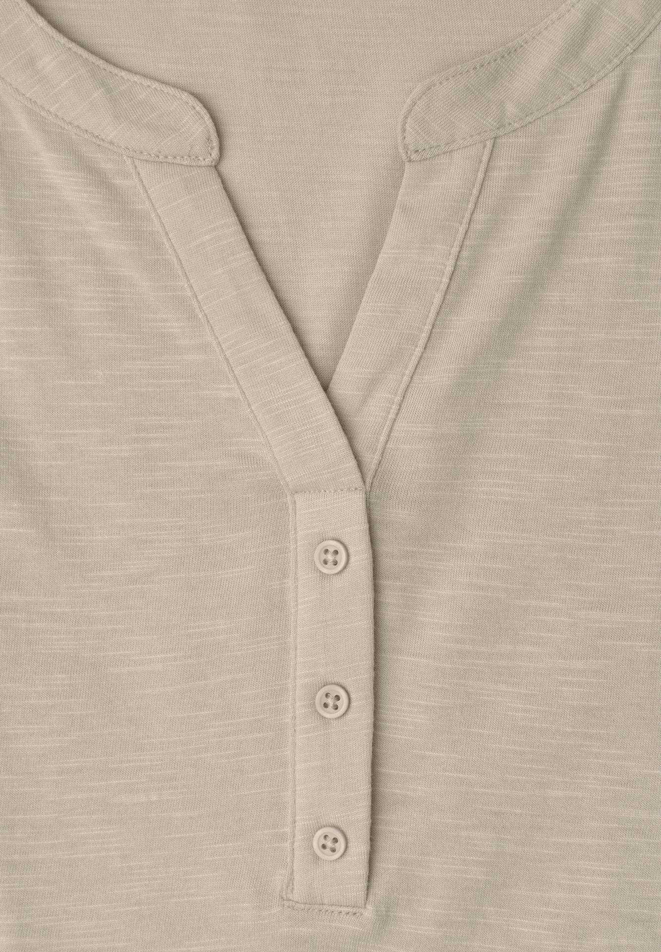 Street-One A325065 jersey shirt w.split neck clay sand 2900161992023
