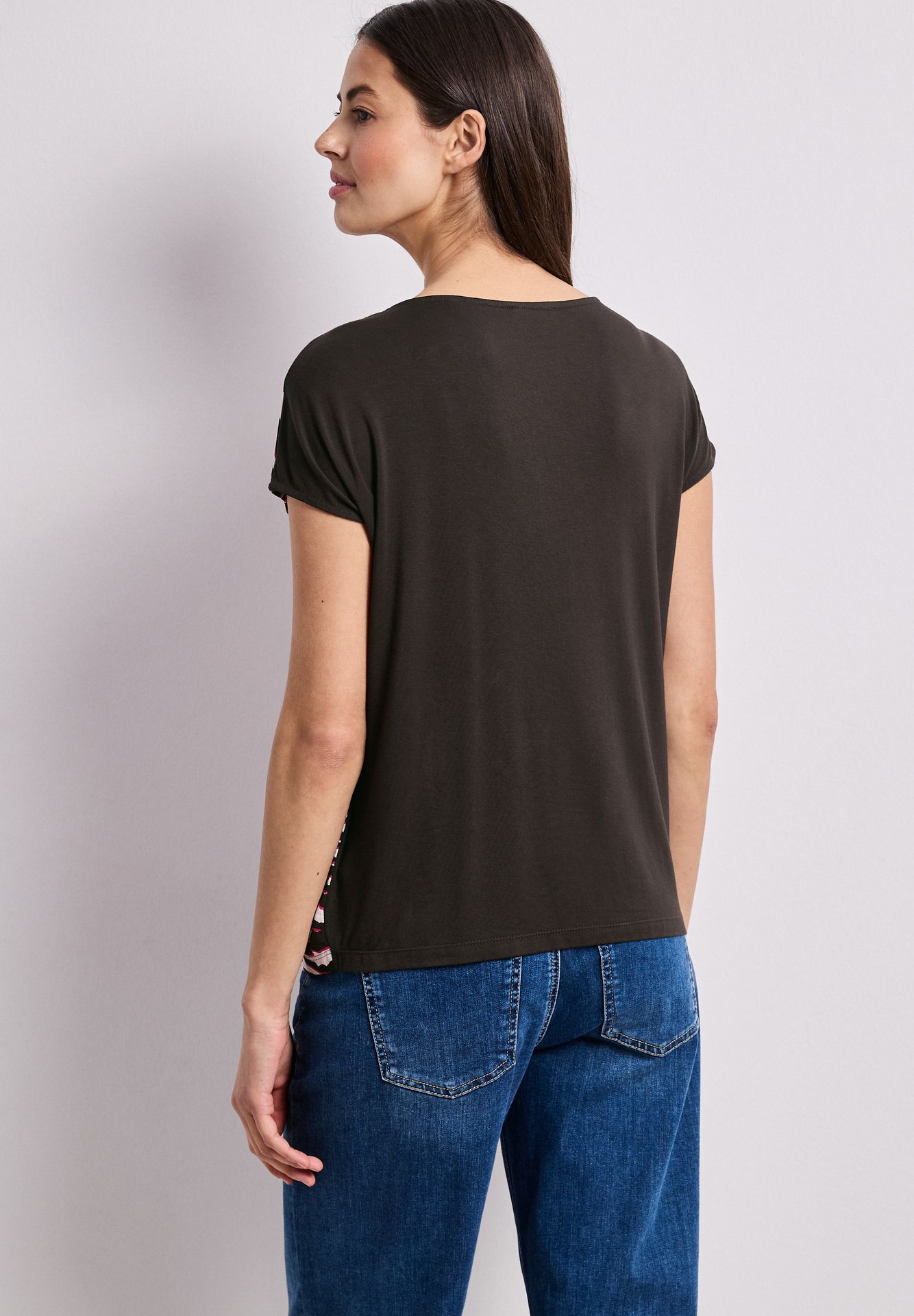 Street-One A325081 printed mat-mix shirt minimal rose 2900162027038