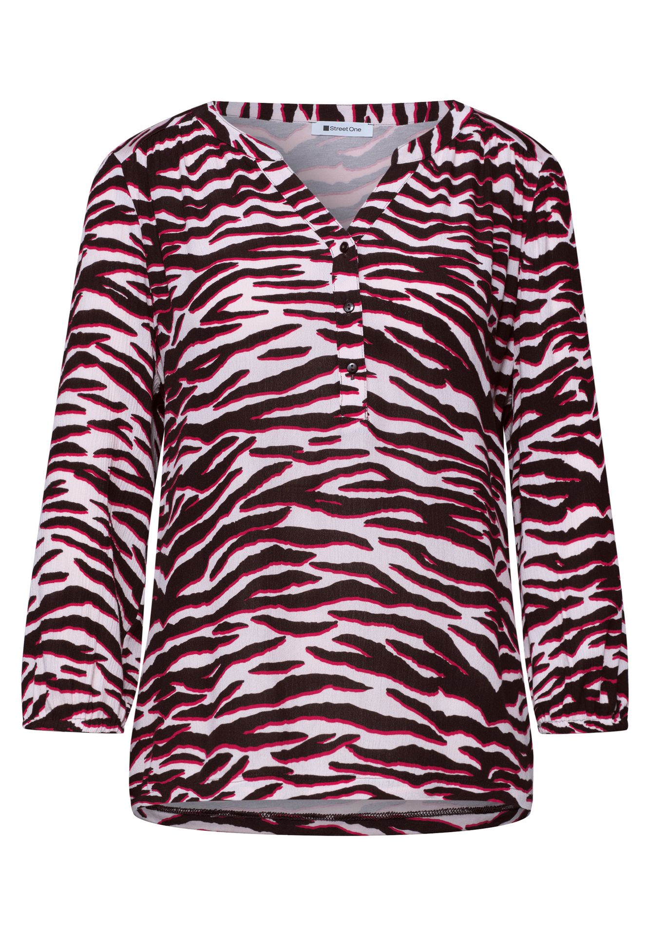 Street-One A325085 printed mat-mix shirt w.but minimal rose 00116131-EKA19000200000944