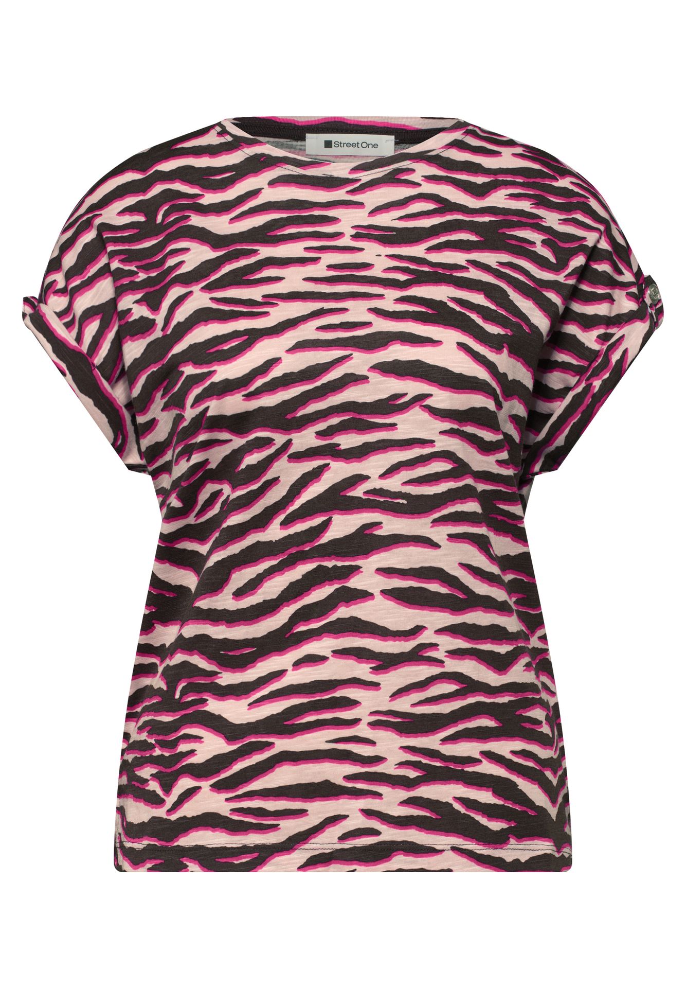 Street-One A325098 printed basic shirt w.deco minimal rose 00116141-EKA19000200000944