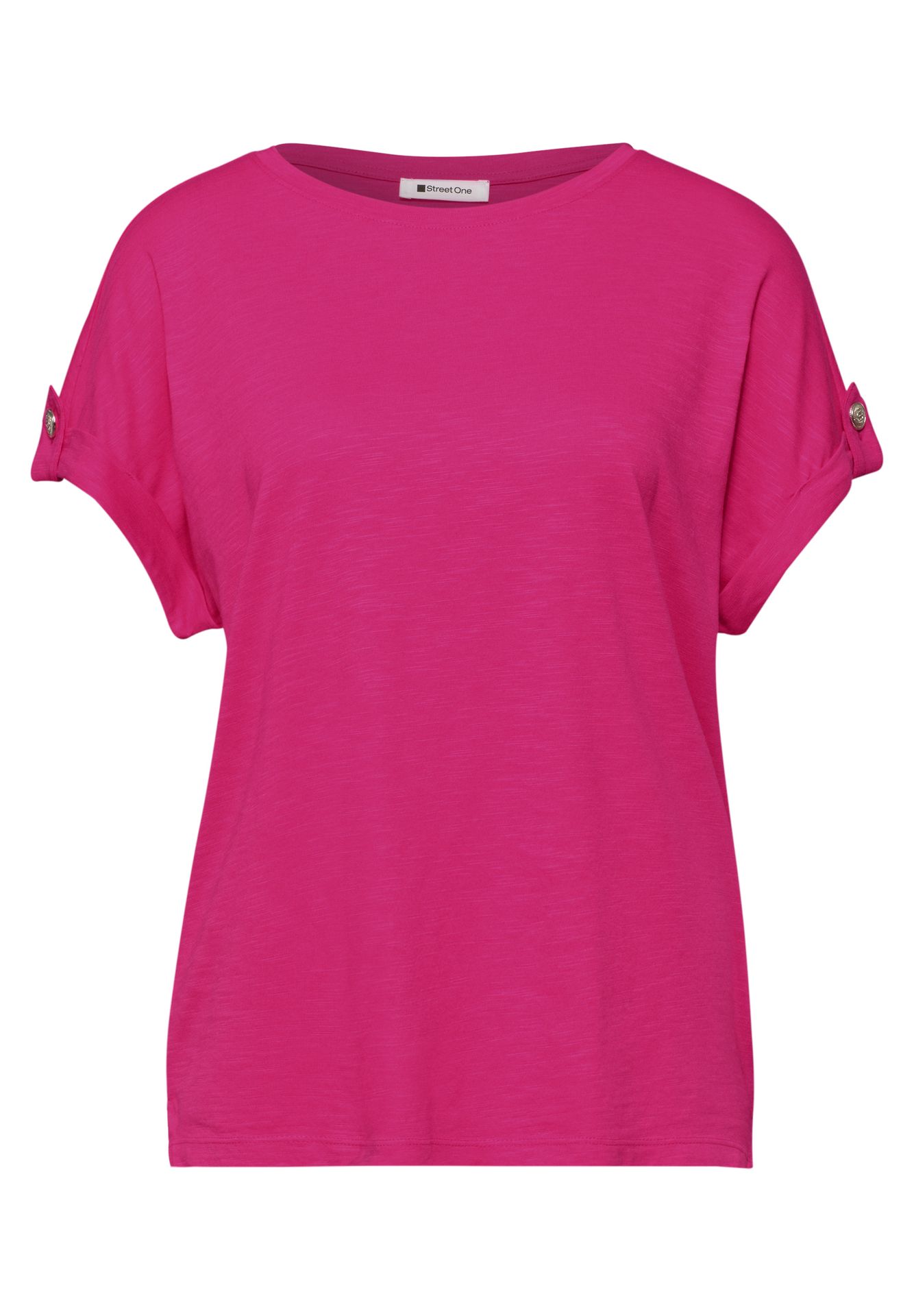 Street-One A325058 LTD QR basic shirt w.deco b magenta dream 00116206-EKA19000200000921