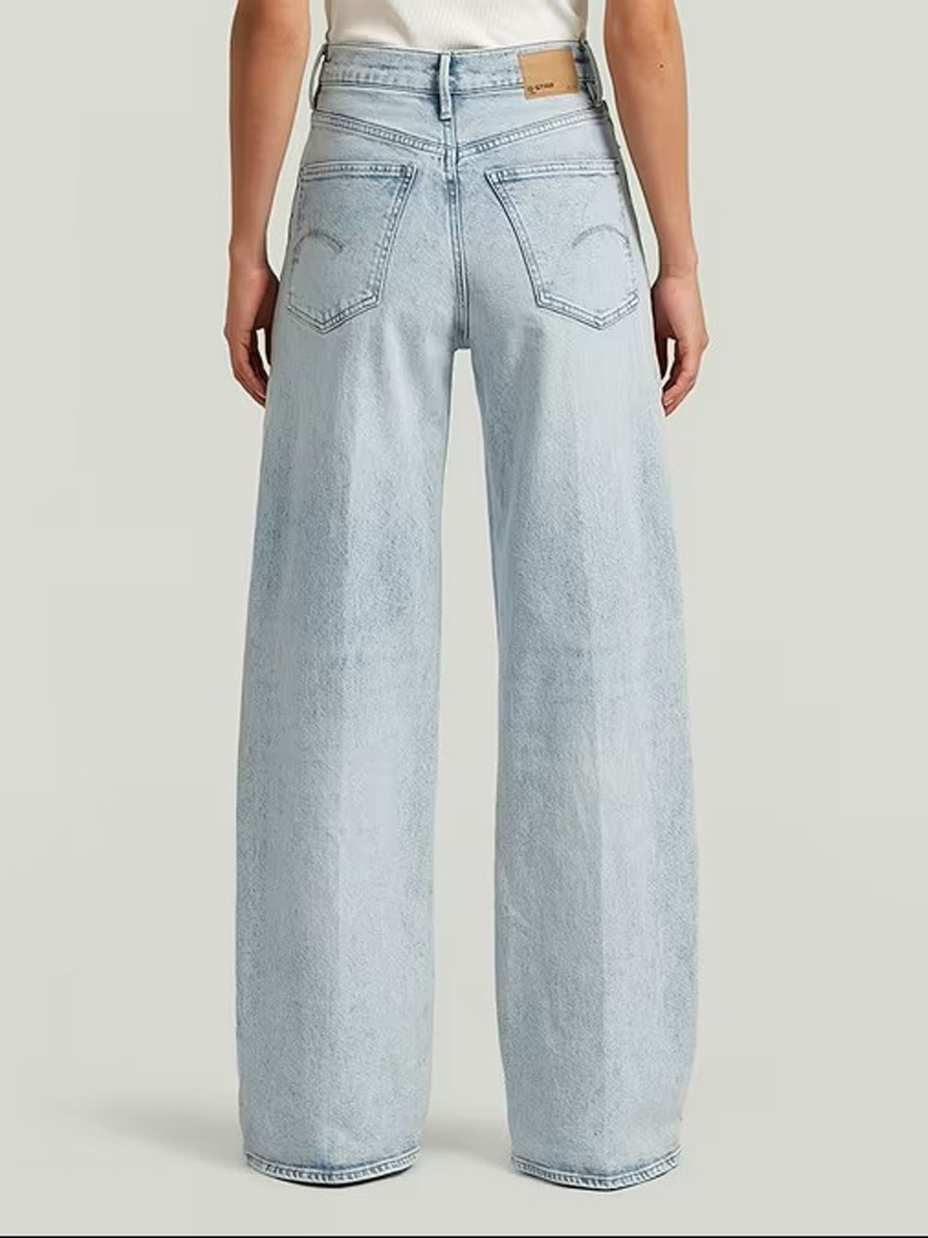 G-star Raw Deck 2.0 High Loose Wmn H921 sun faded blue celestite 2900162219518