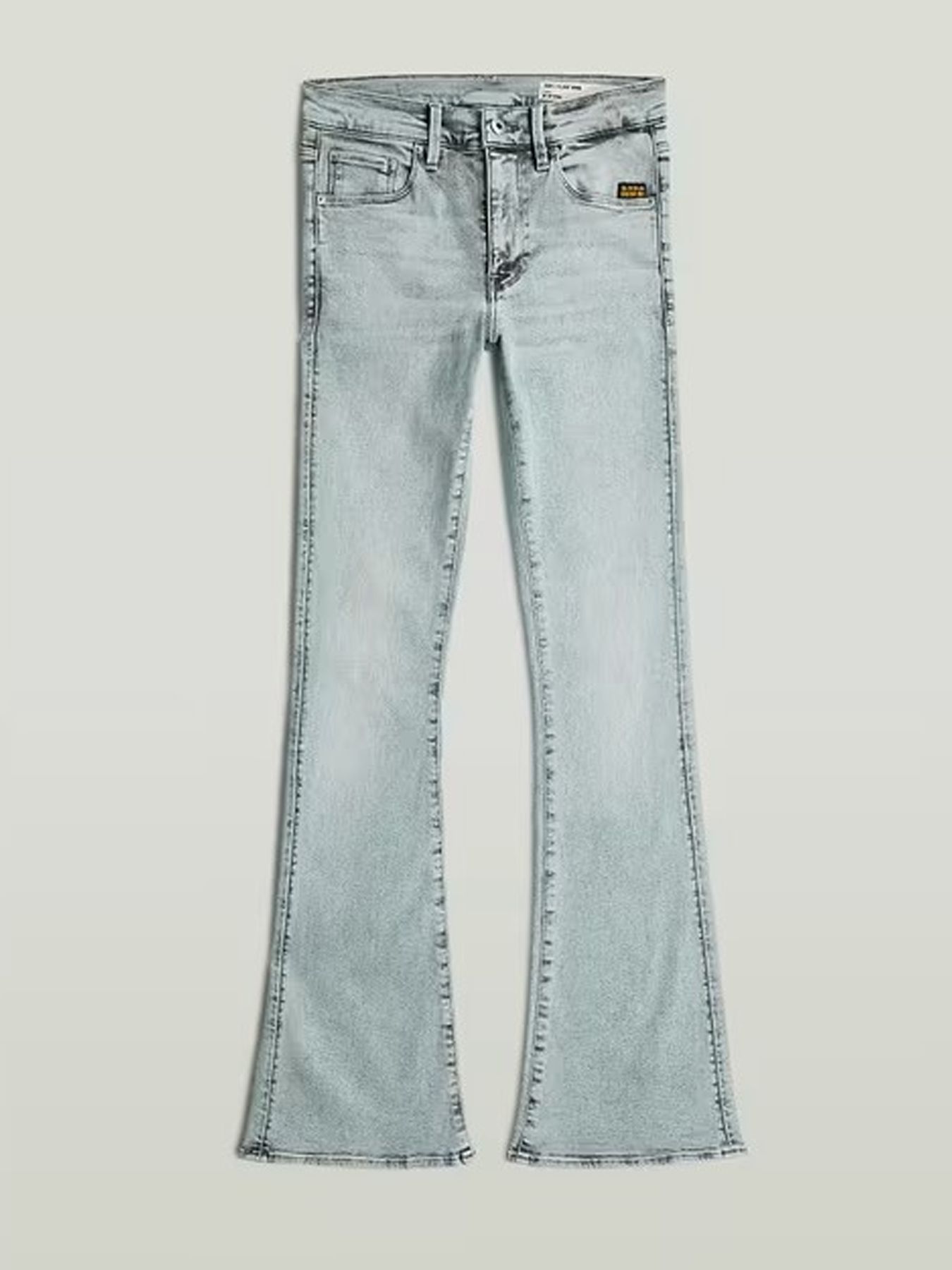 G-STAR WOMEN 3301 Flare Wmn H921 sun faded blue celestite 2900162220385
